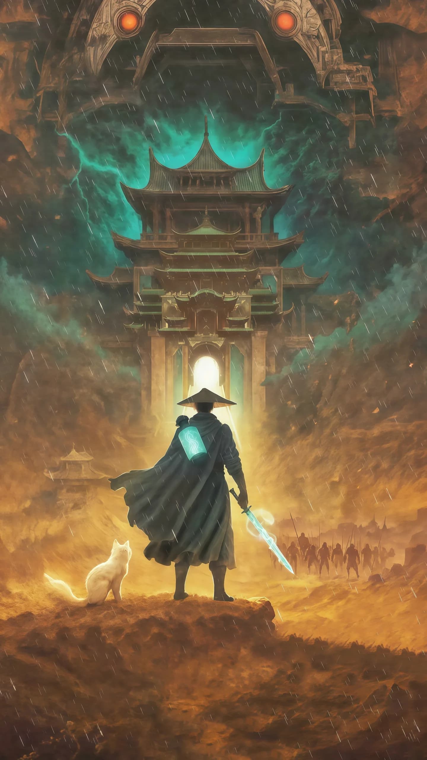 Mortal's Journey Phone Wallpaper - A Record of a Mortal's Journey to Immortality 2K phone wallpaper