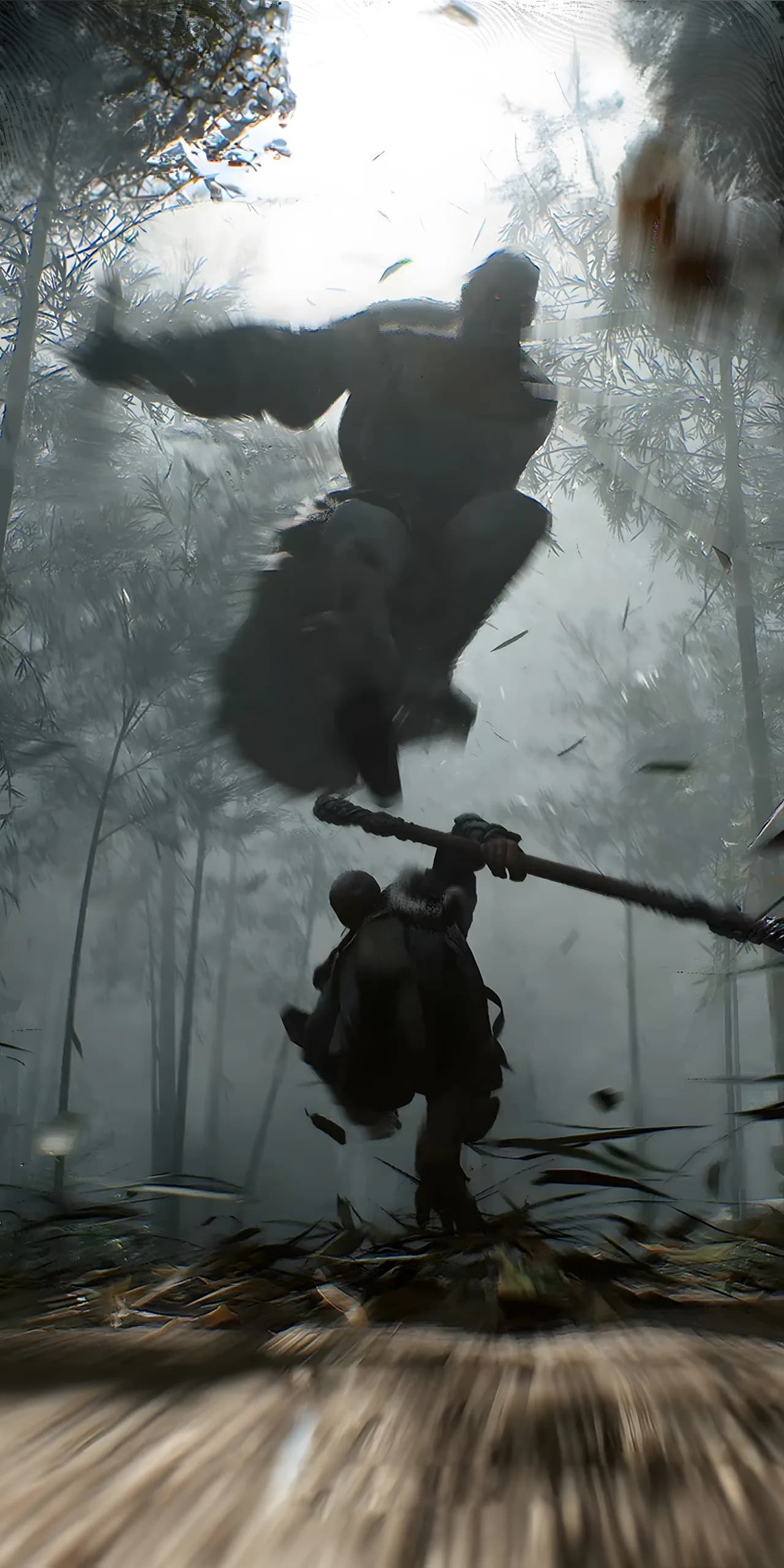 Black Myth Phone Wallpaper - Black Myth: Wukong 4K phone wallpaper