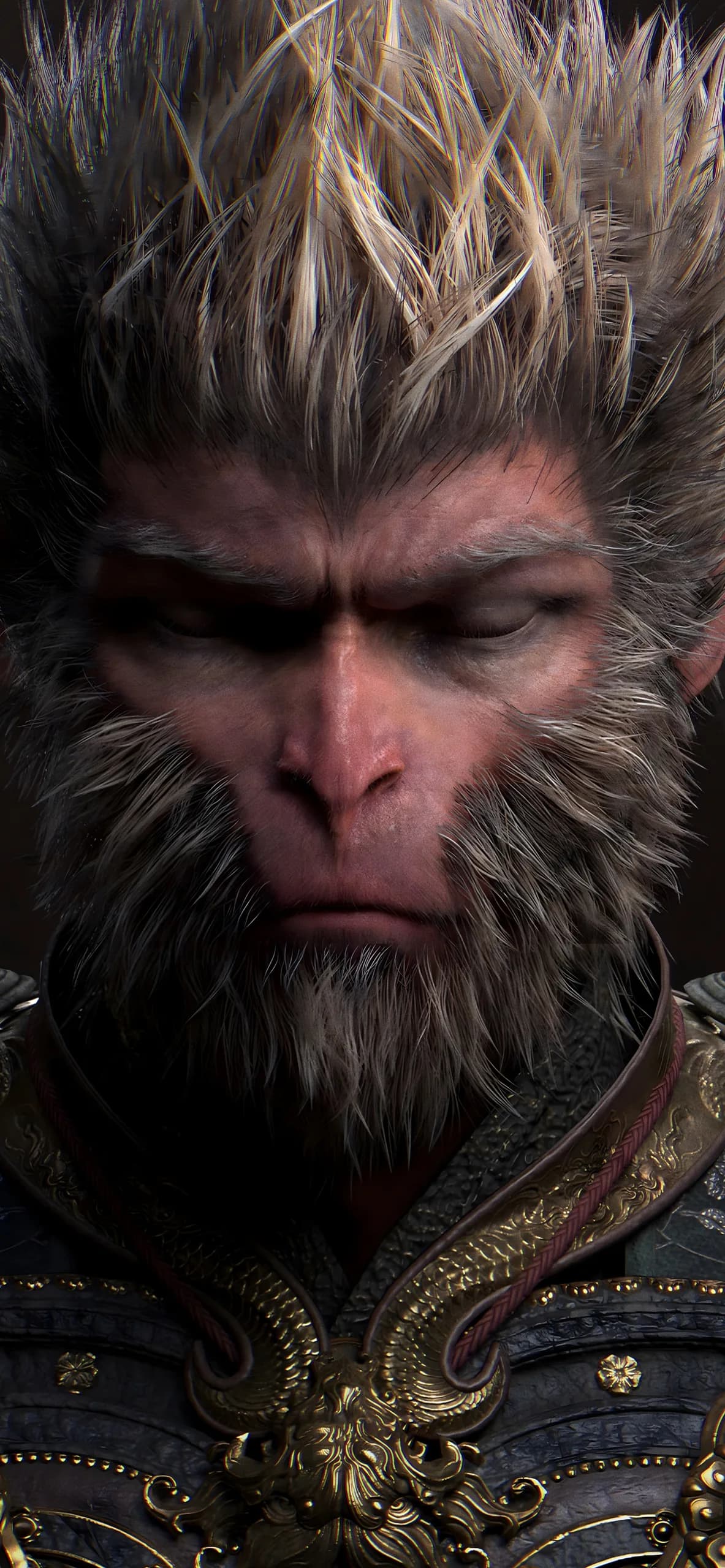 Black Myth Phone Wallpaper - Black Myth: Wukong 6K phone wallpaper