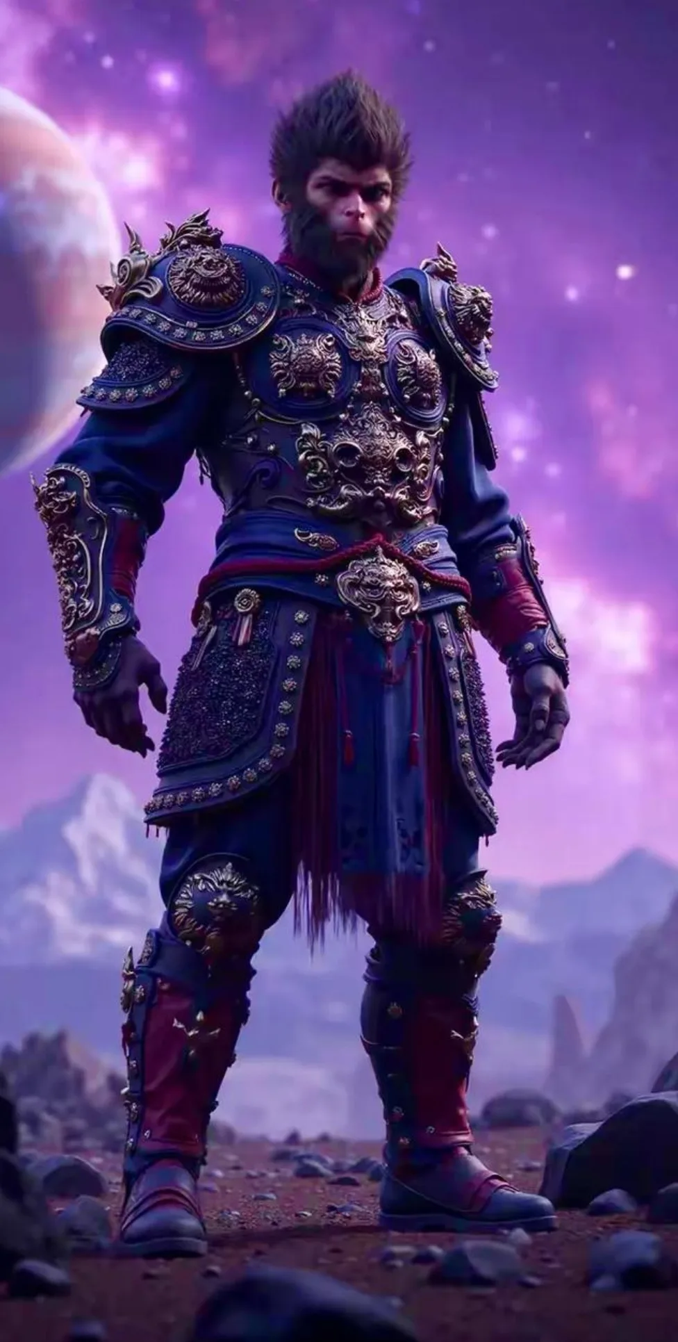 Black Myth Phone Wallpaper - Black Myth: Wukong FHD phone wallpaper