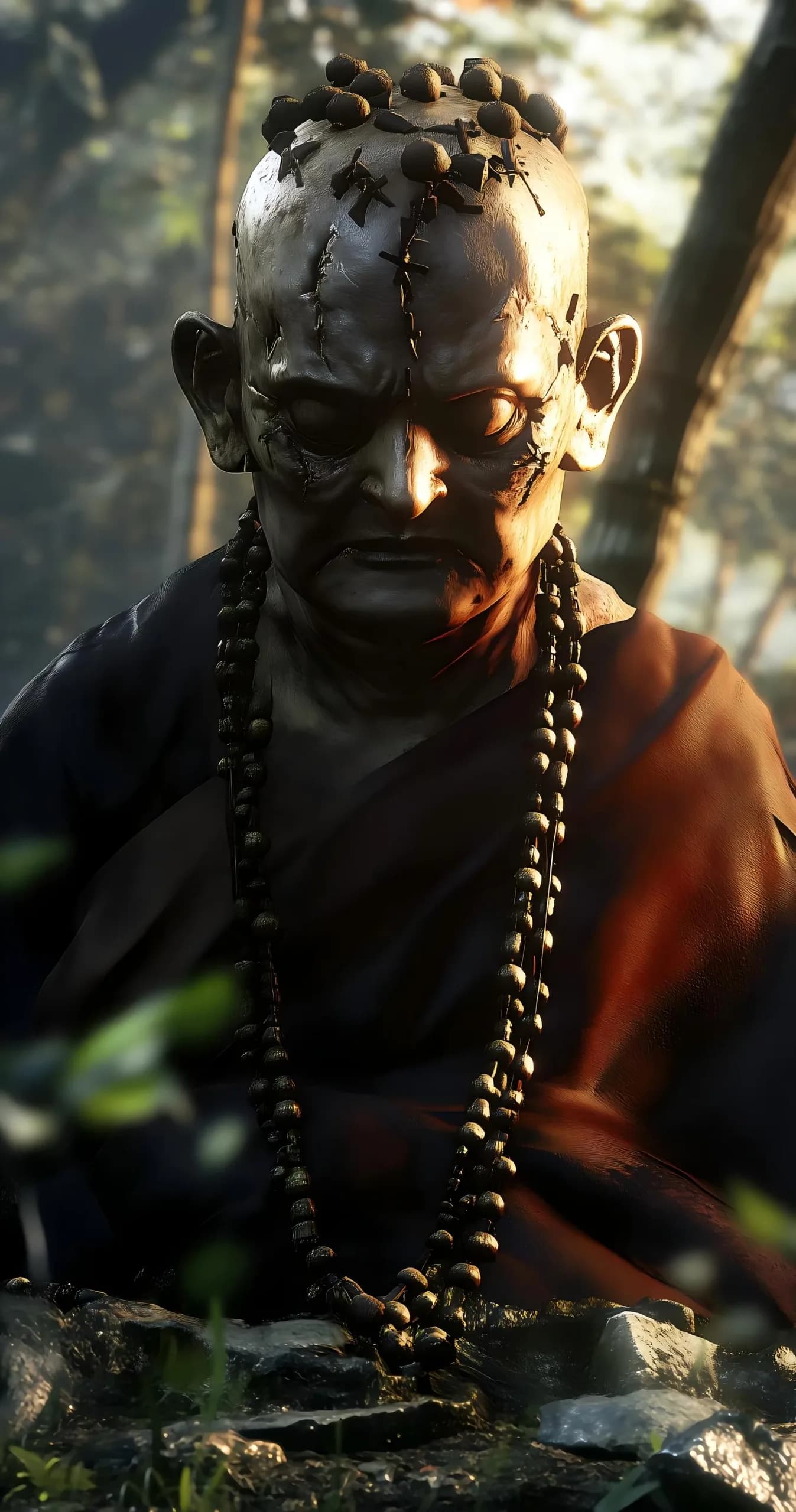 Black Myth Phone Wallpaper - Black Myth: Wukong 2K phone wallpaper