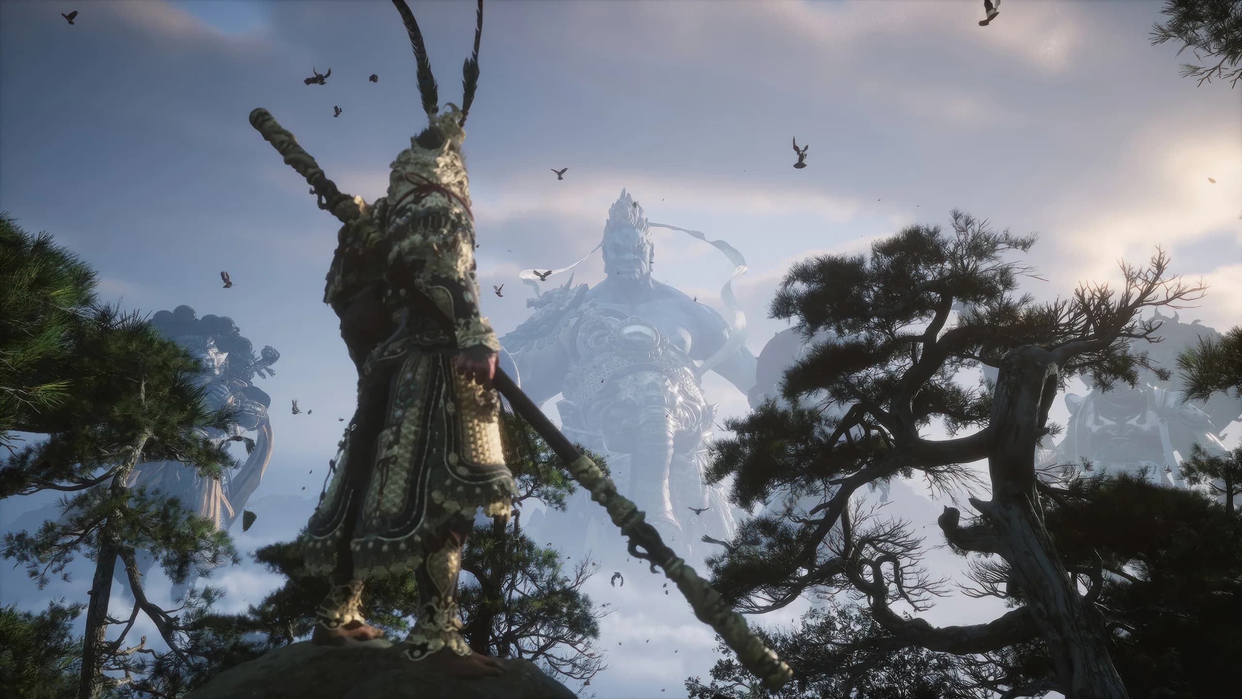 Black Myth Desktop Wallpaper 4K Desktop Wallpaper from Black Myth: Wukong
