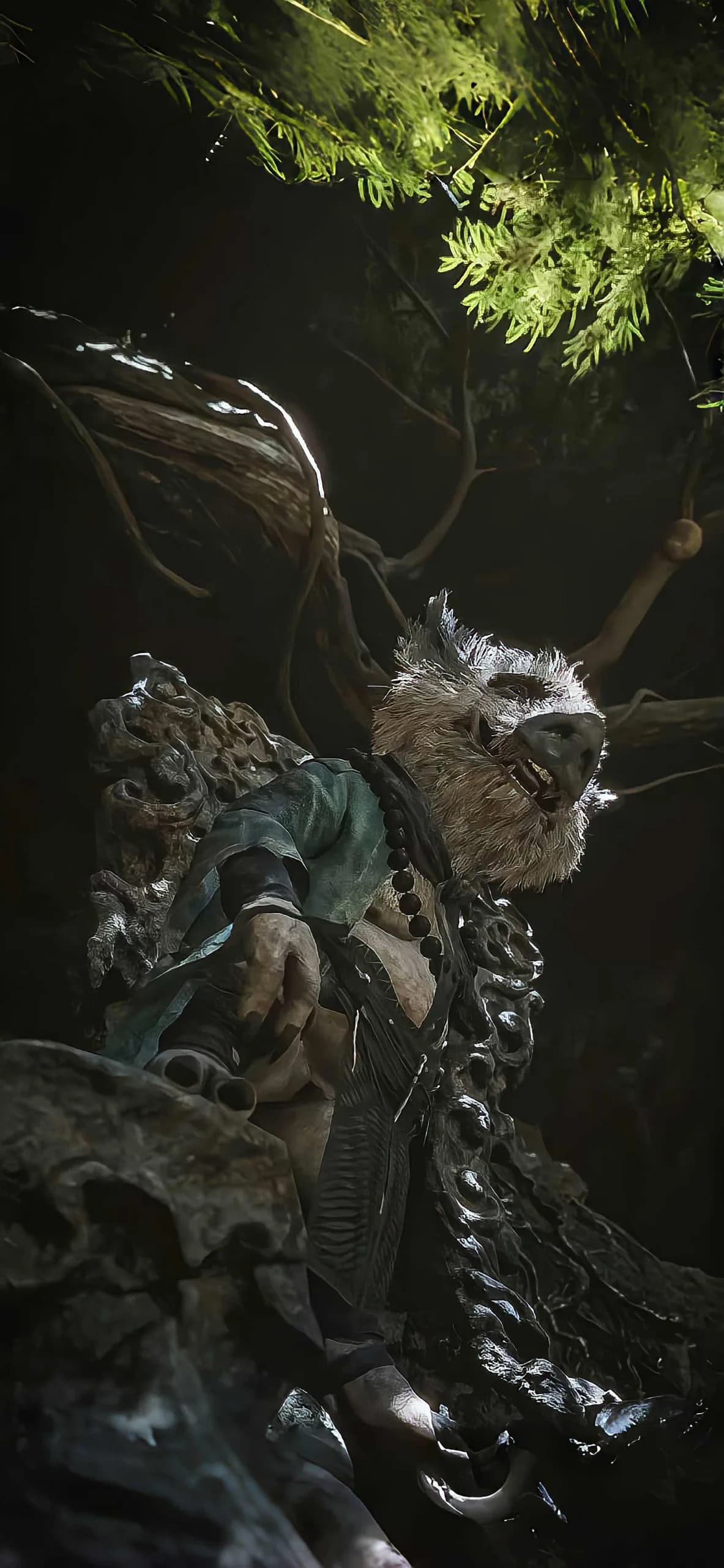Black Myth Phone Wallpaper - Black Myth: Wukong 2K phone wallpaper