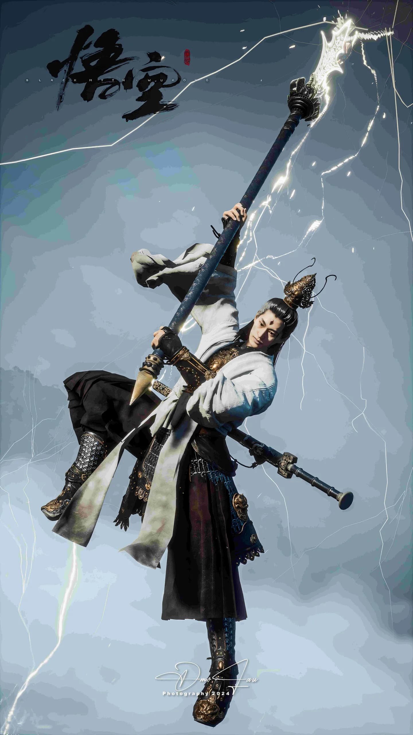 Black Myth Phone Wallpaper - Black Myth: Wukong 8K phone wallpaper