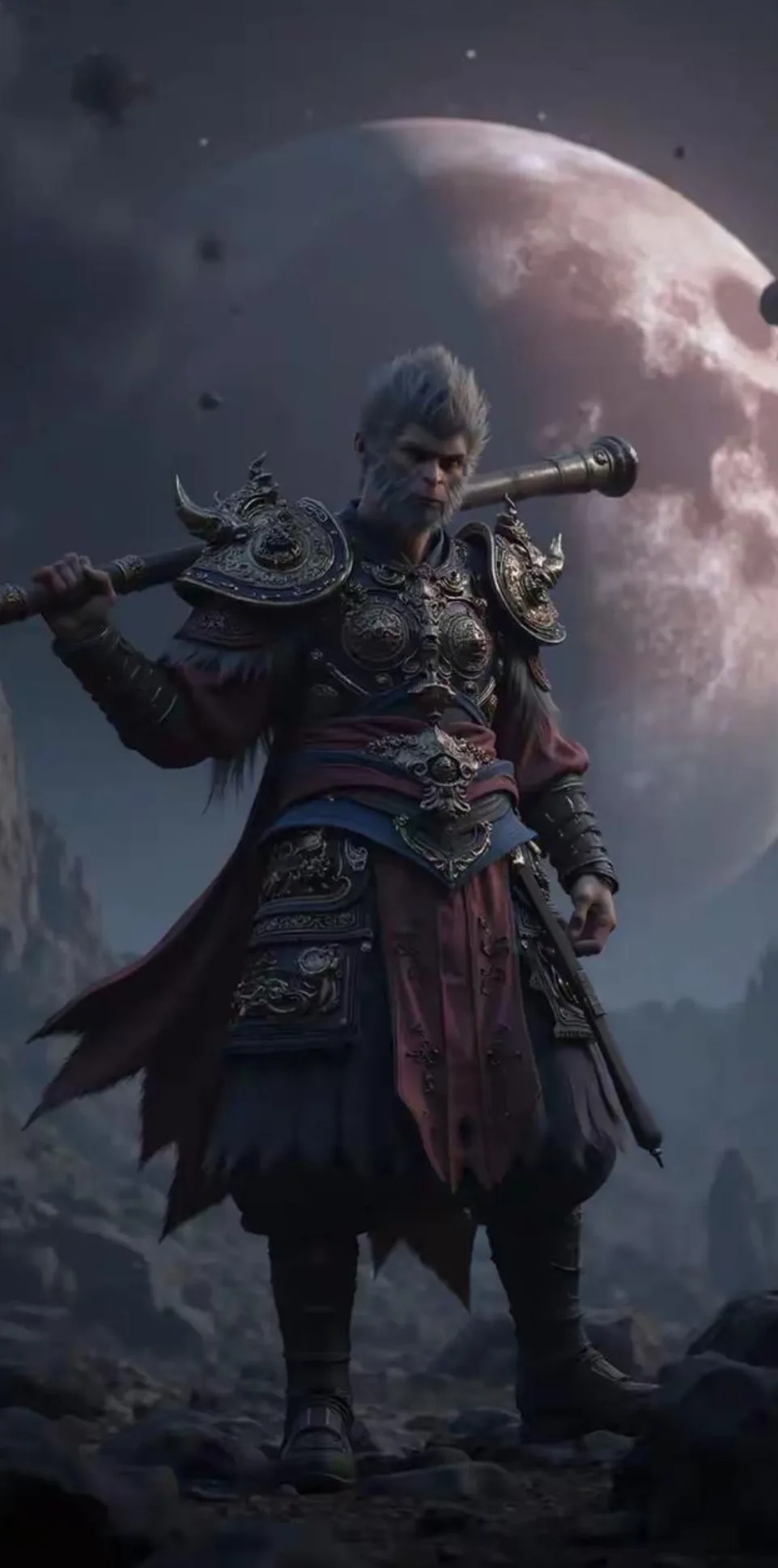 Black Myth Phone Wallpaper - Black Myth: Wukong FHD phone wallpaper