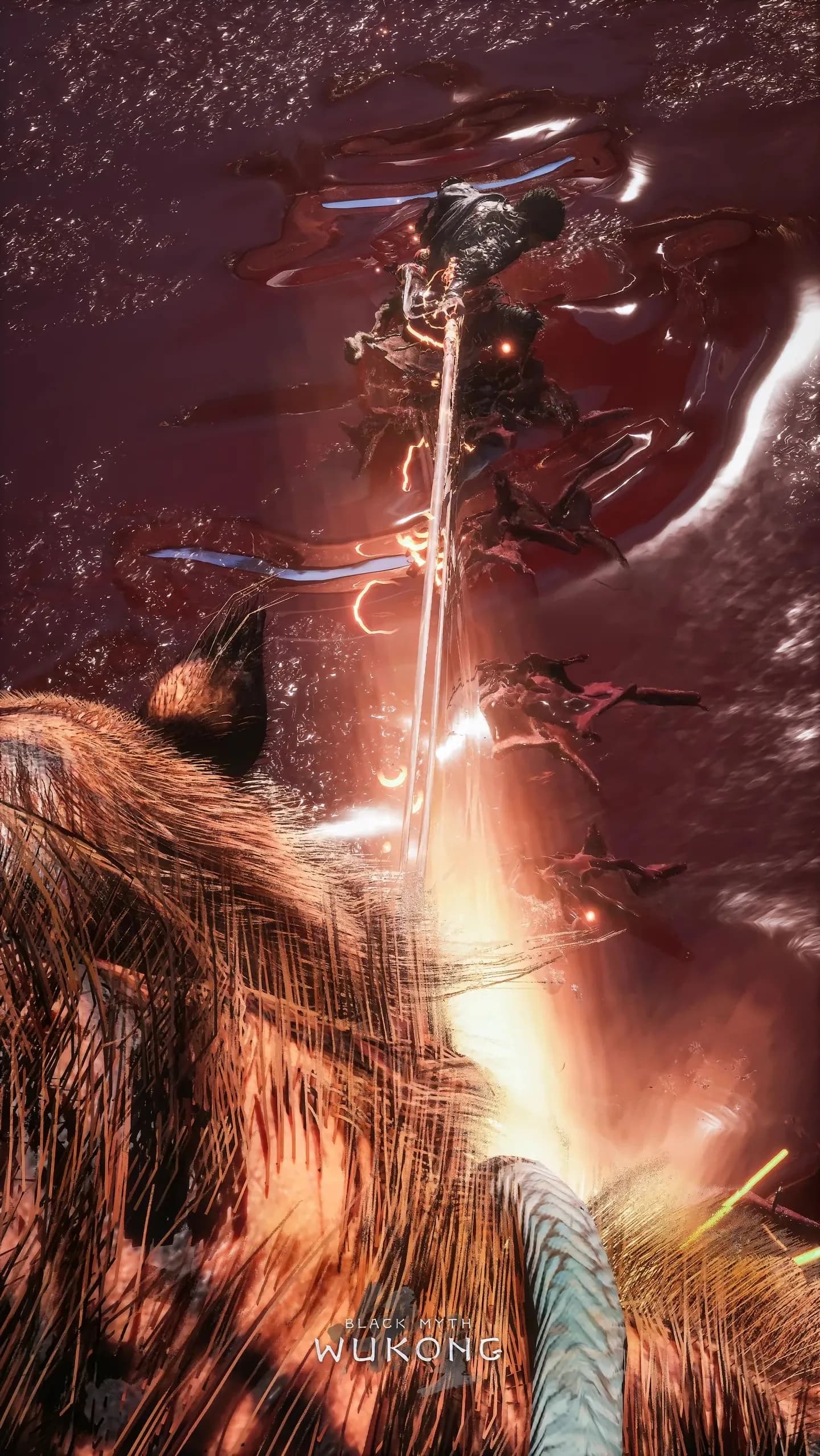 Black Myth Phone Wallpaper - Black Myth: Wukong 2K phone wallpaper