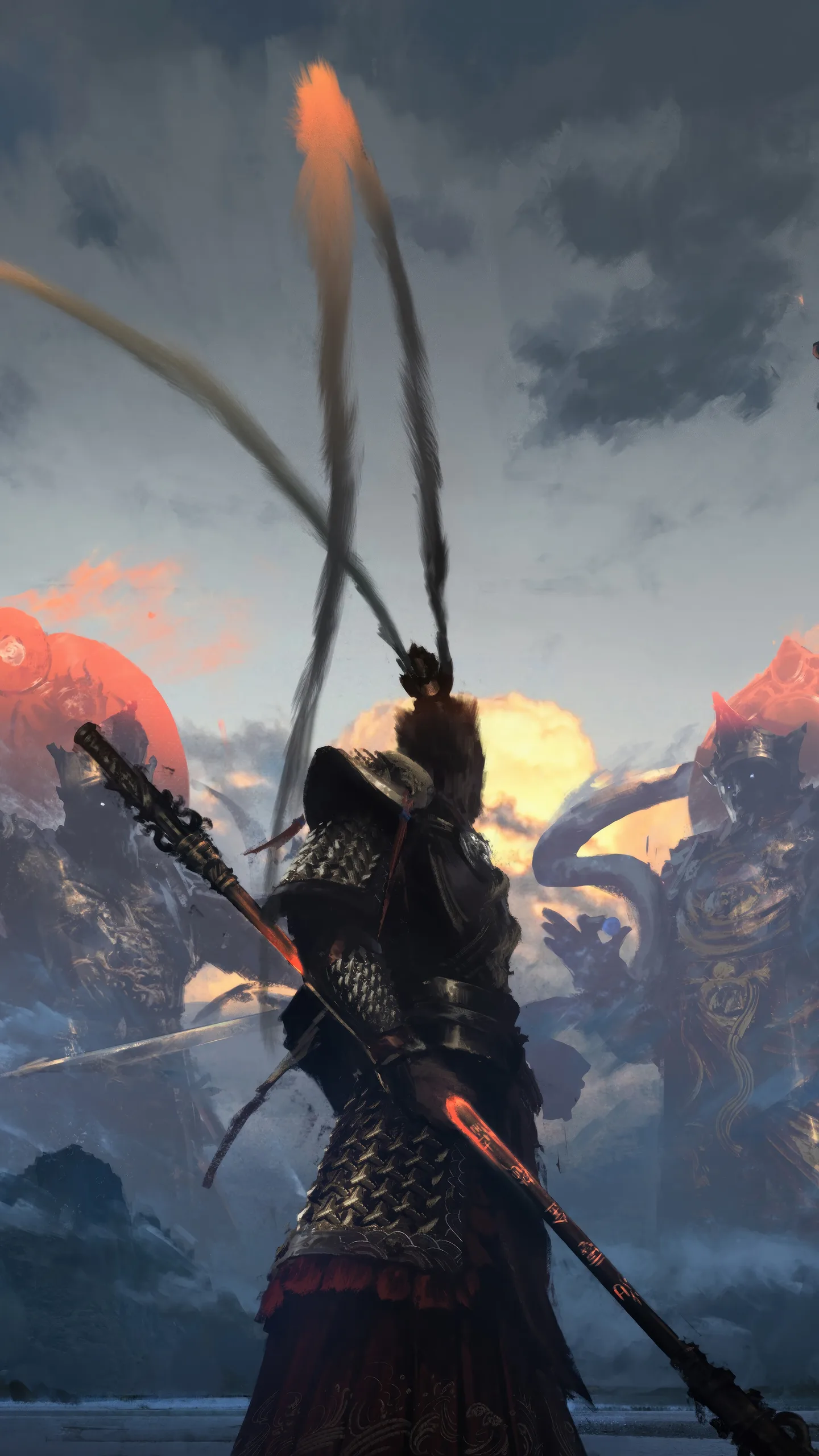 Black Myth Phone Wallpaper - Black Myth: Wukong 4K phone wallpaper