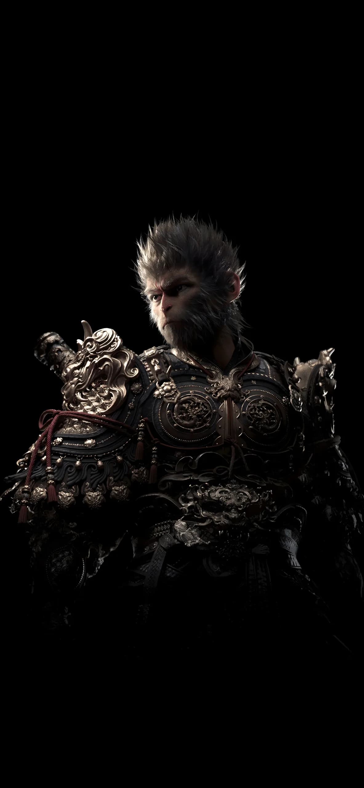Black Myth Phone Wallpaper - Black Myth: Wukong 6K phone wallpaper