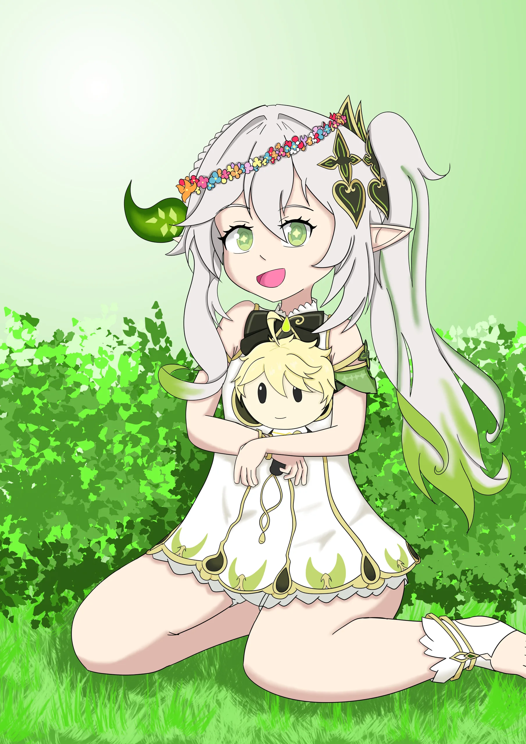 Nahida Phone Wallpaper - Genshin Impact 8K phone wallpaper