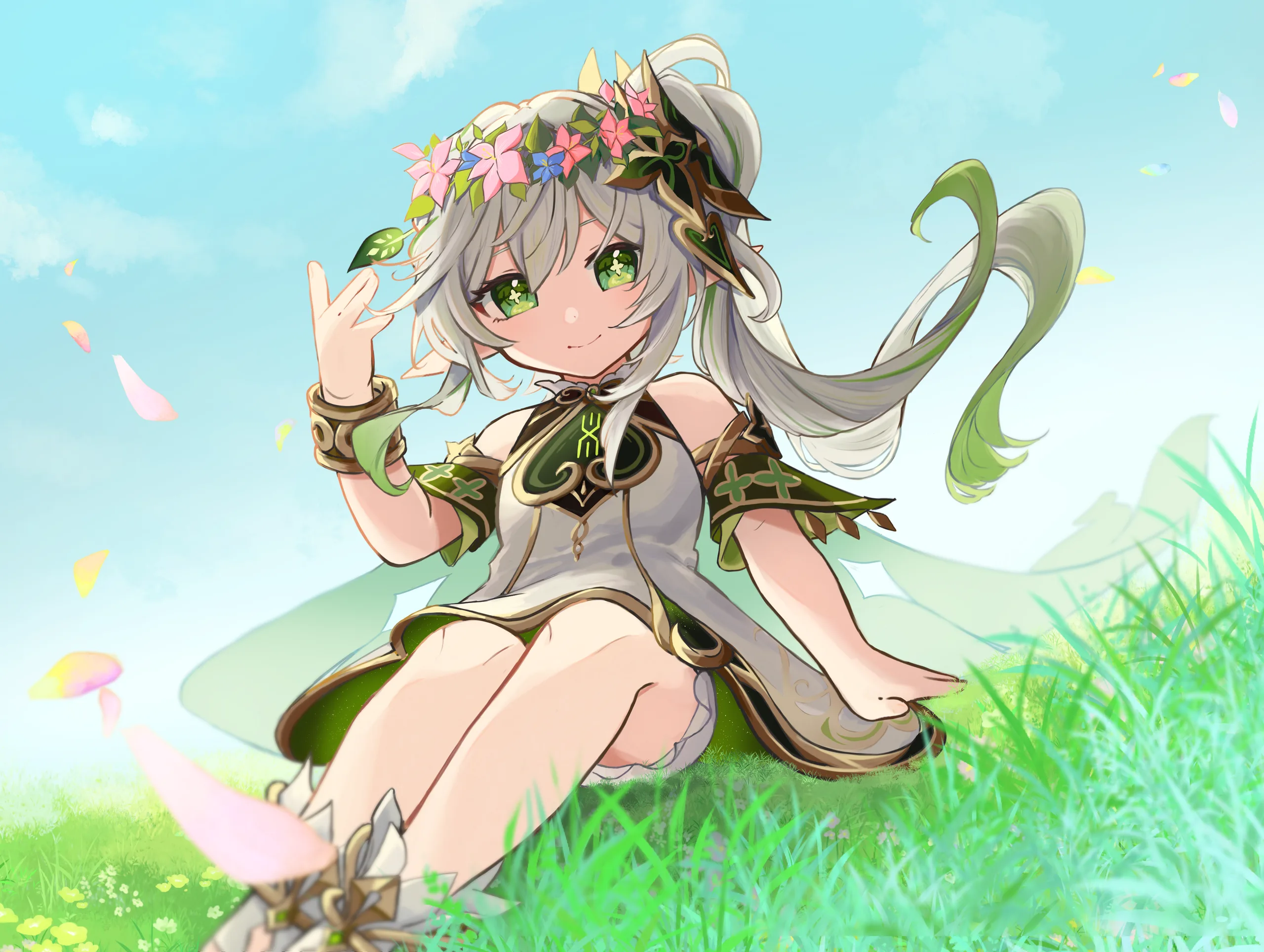 Nahida Desktop Wallpaper - Genshin Impact 2K desktop wallpaper