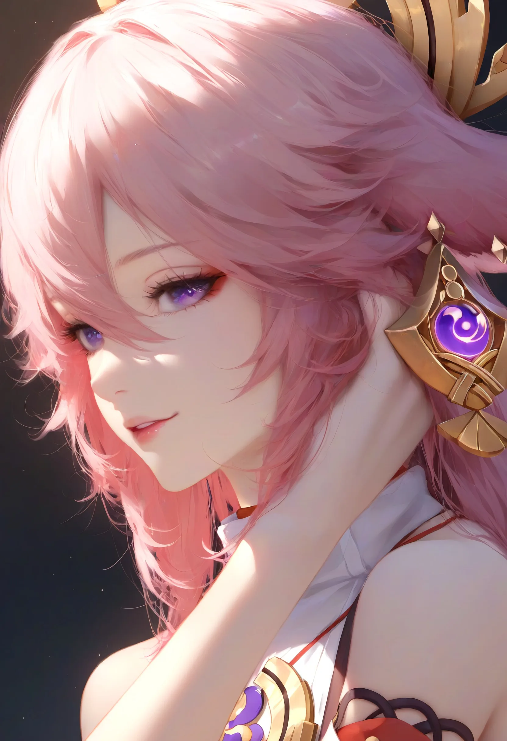 Yae Miko from Genshin Impact character archive