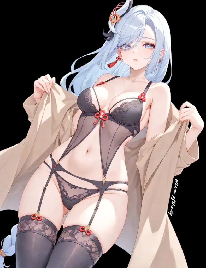 Shenhe from Genshin Impact character archive