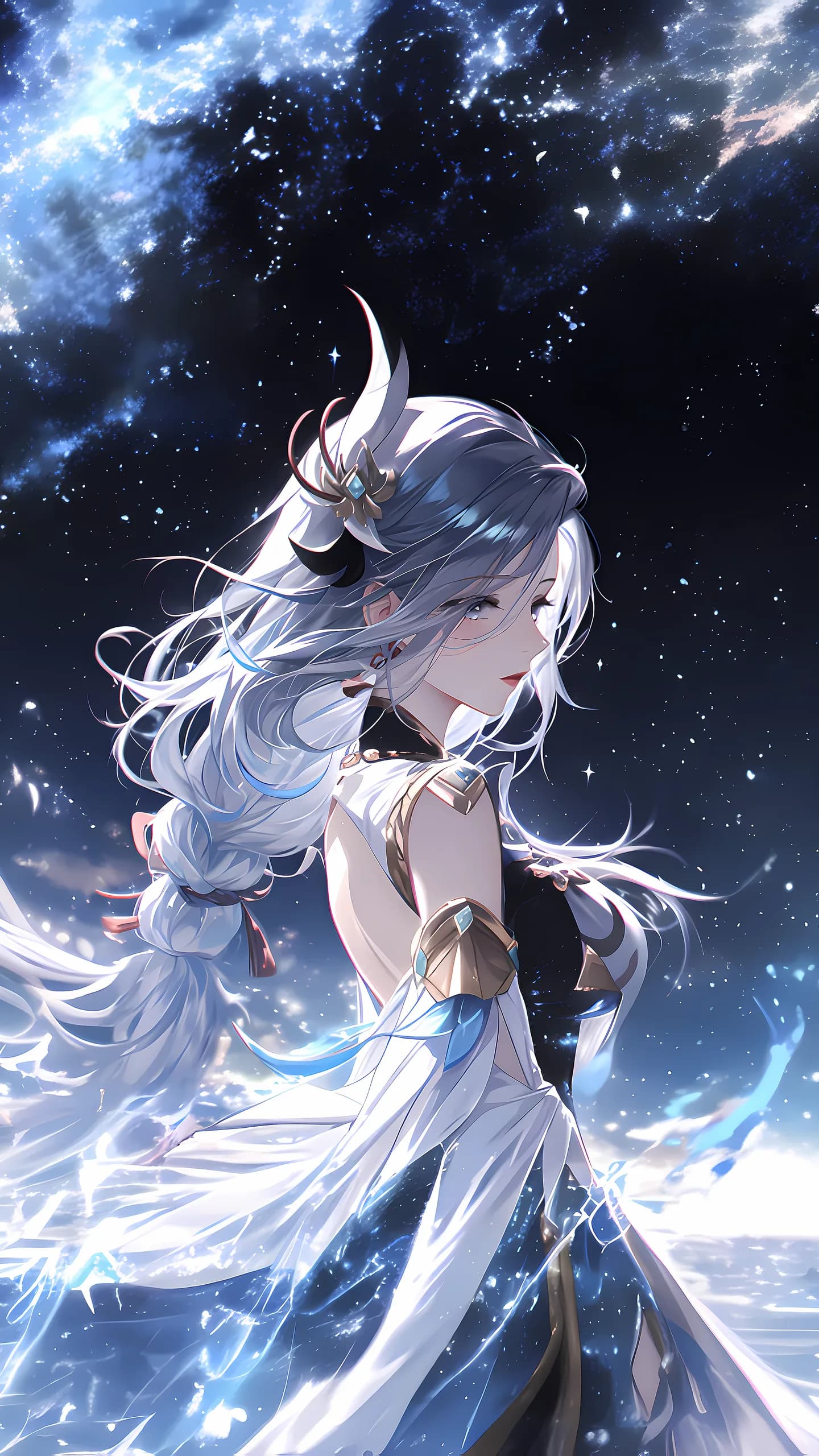Shenhe Phone Wallpaper - Genshin Impact 8K phone wallpaper