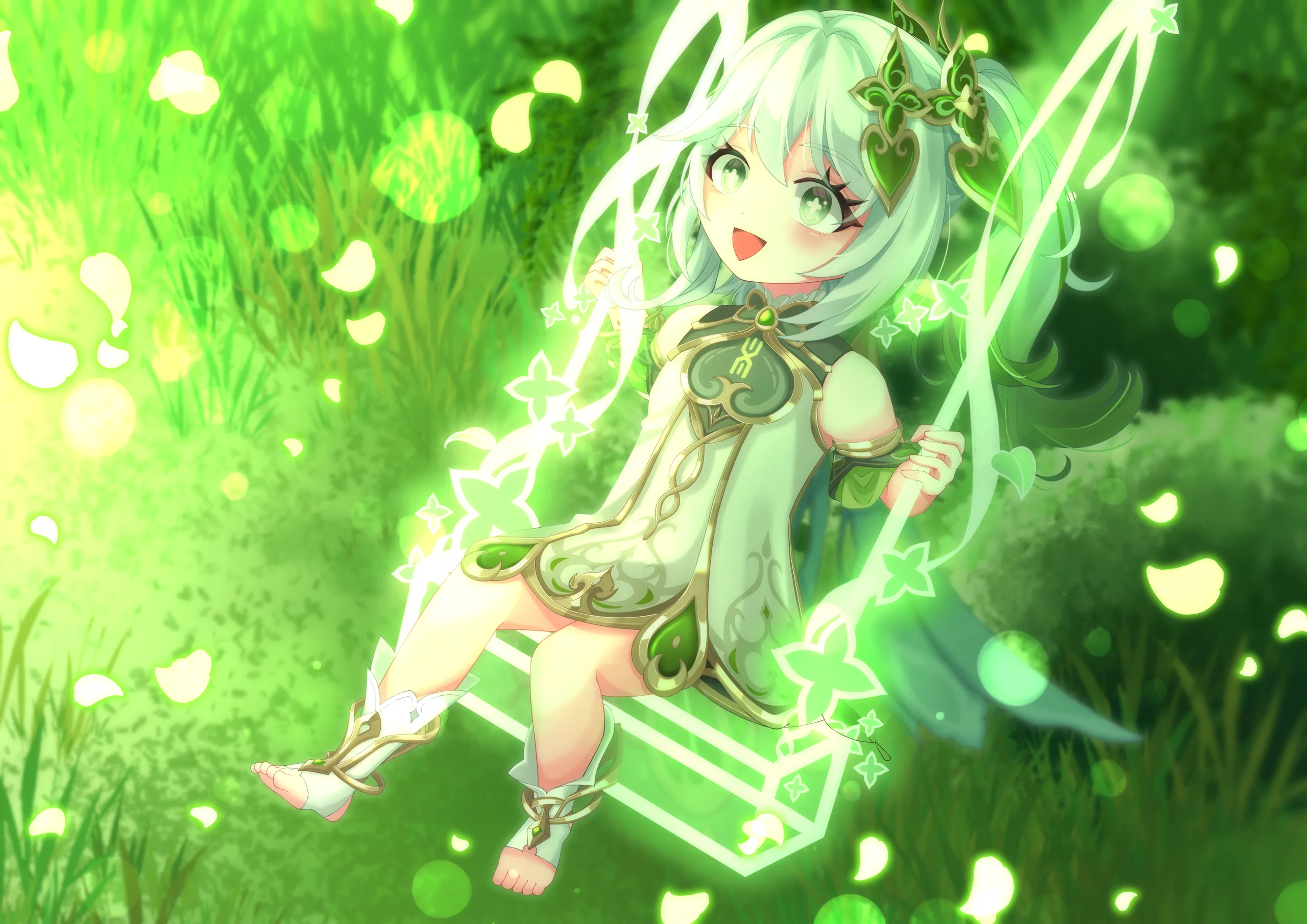 Nahida Desktop Wallpaper - Genshin Impact 4K desktop wallpaper
