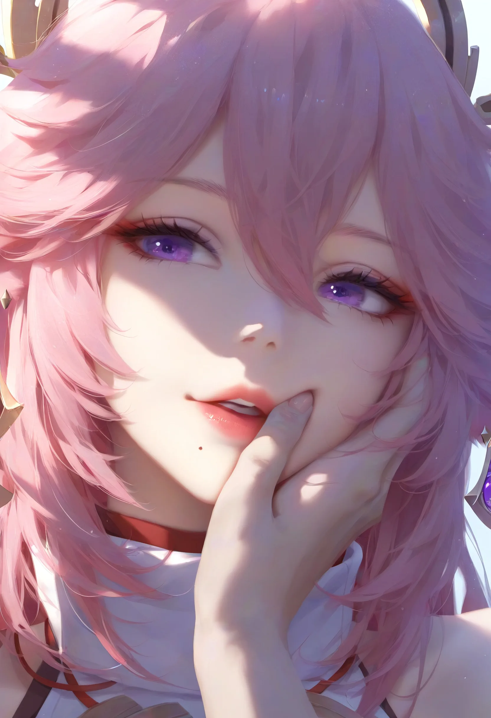Yae Miko Phone Wallpaper - Genshin Impact 2K phone wallpaper