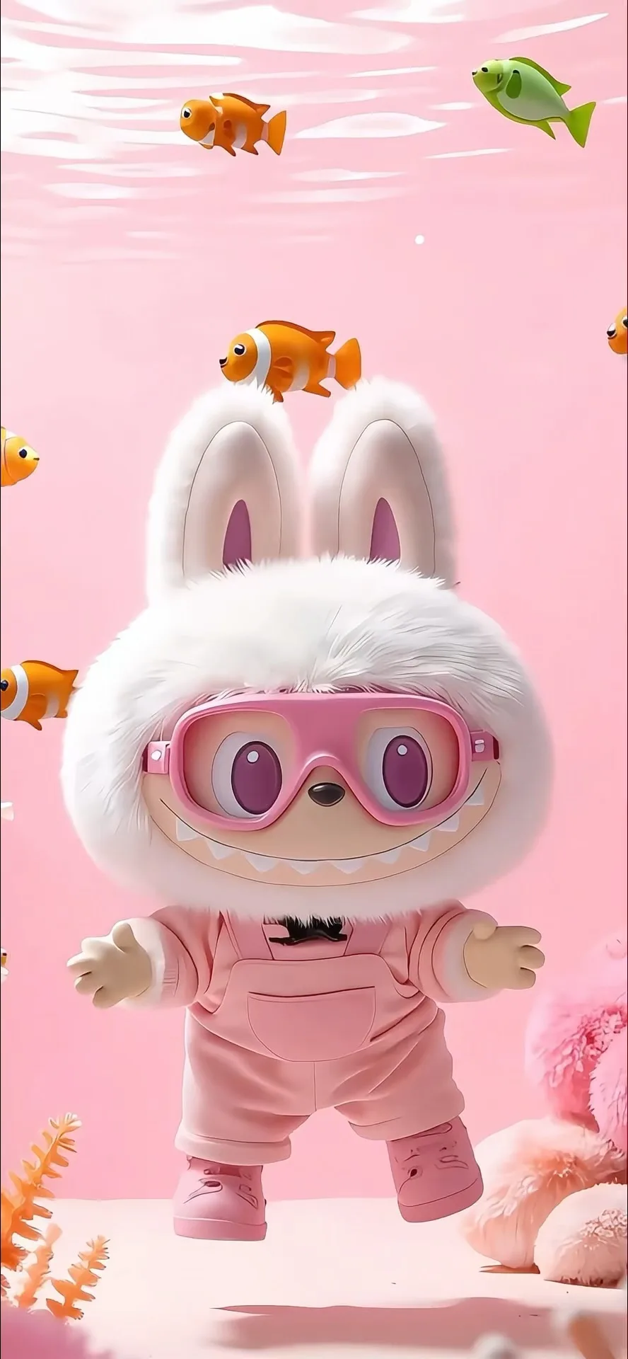 Labubu Phone Wallpaper - Labubu: The Monsters FHD phone wallpaper