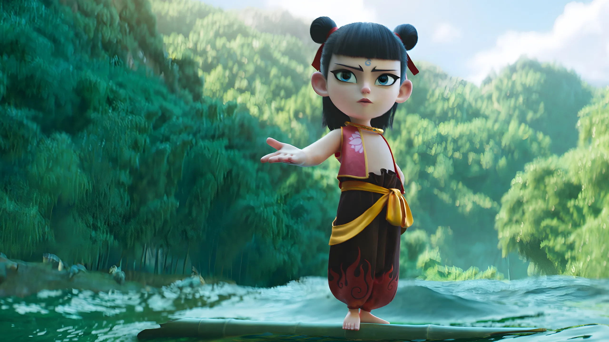 Ne Zha Desktop Wallpaper - Ne Zha 4K desktop wallpaper