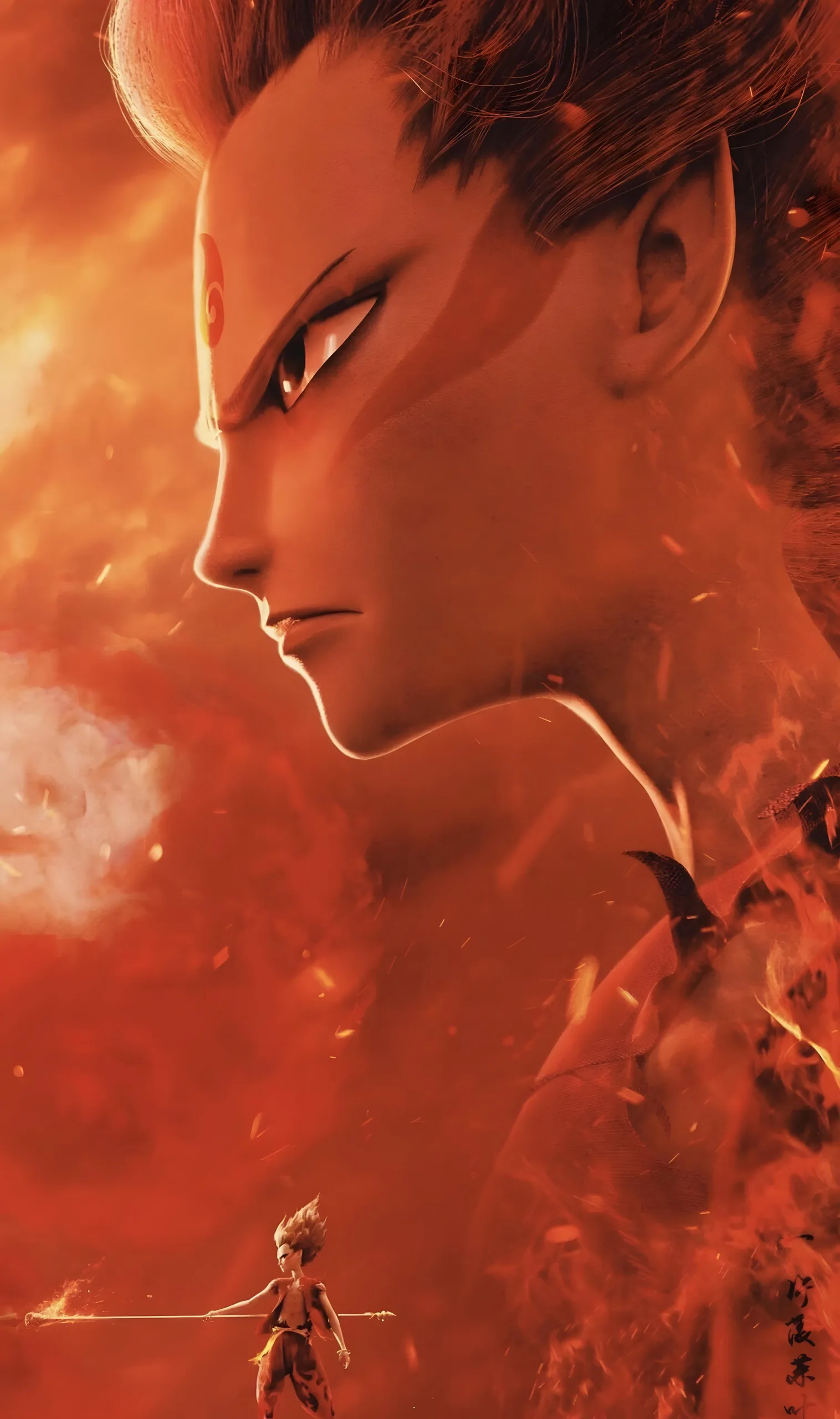 Ne Zha Phone Wallpaper - Ne Zha 6K phone wallpaper