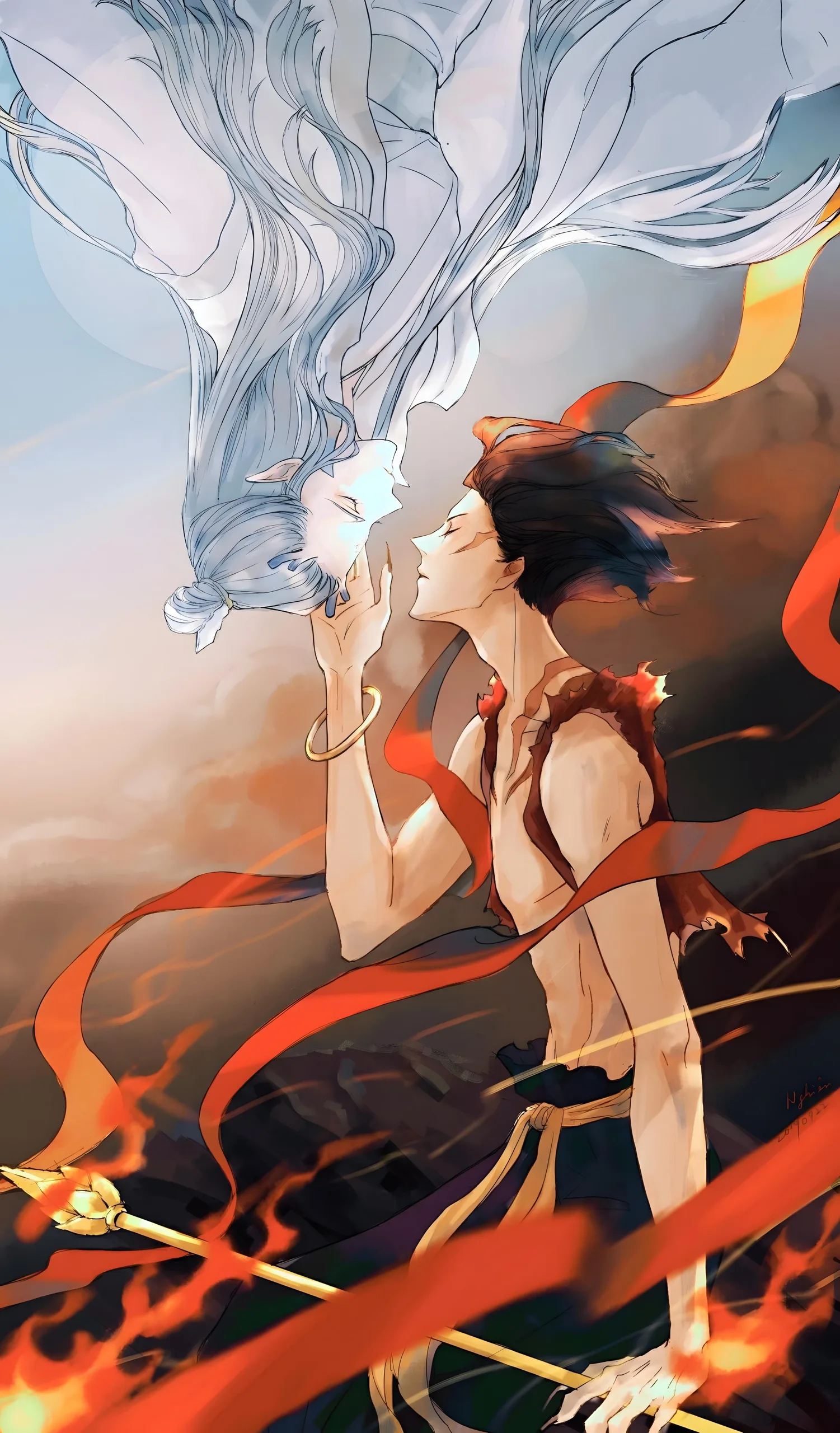 Ne Zha Phone Wallpaper - Ne Zha 6K phone wallpaper