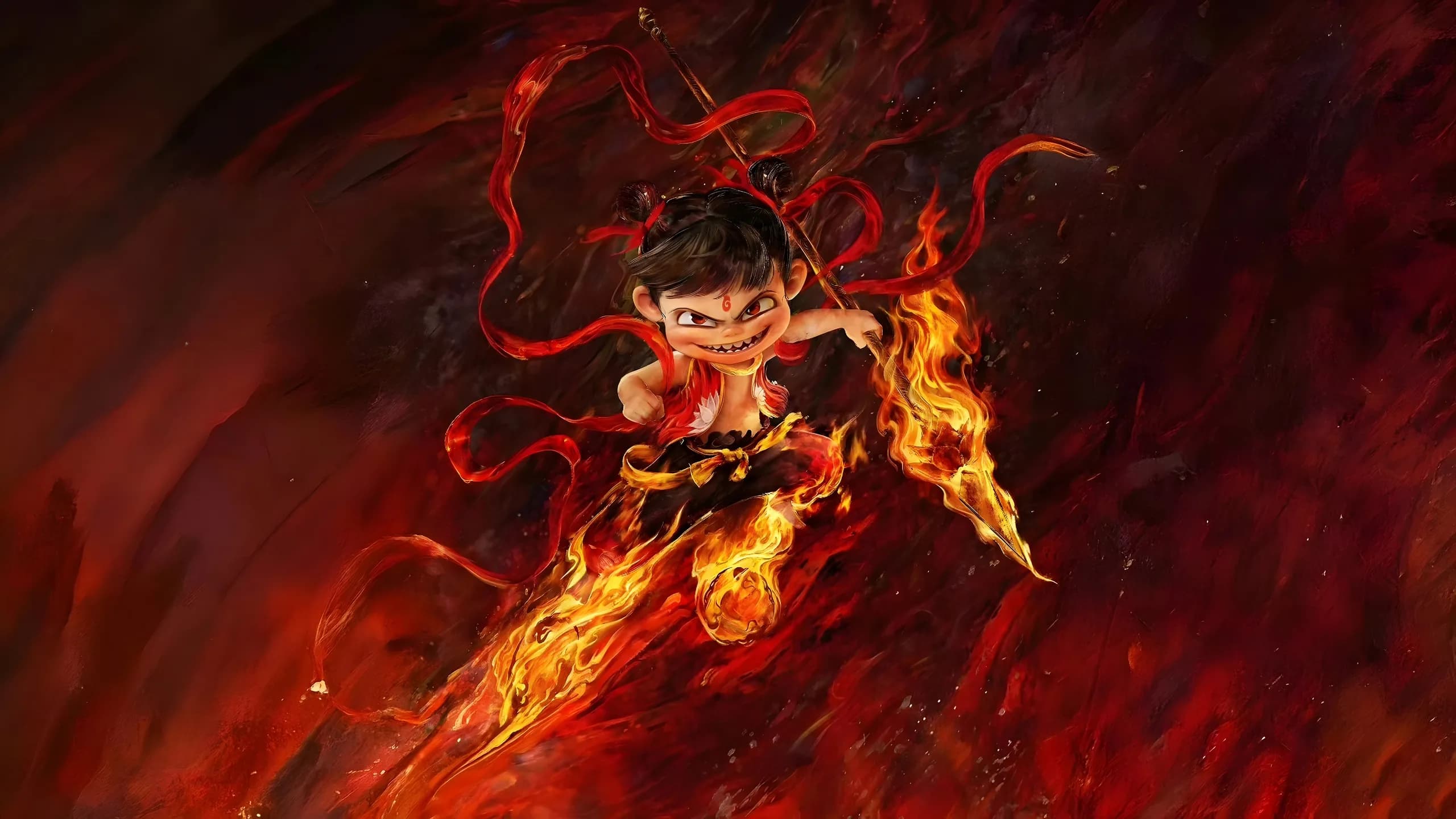Ne Zha Desktop Wallpaper - Ne Zha 4K desktop wallpaper