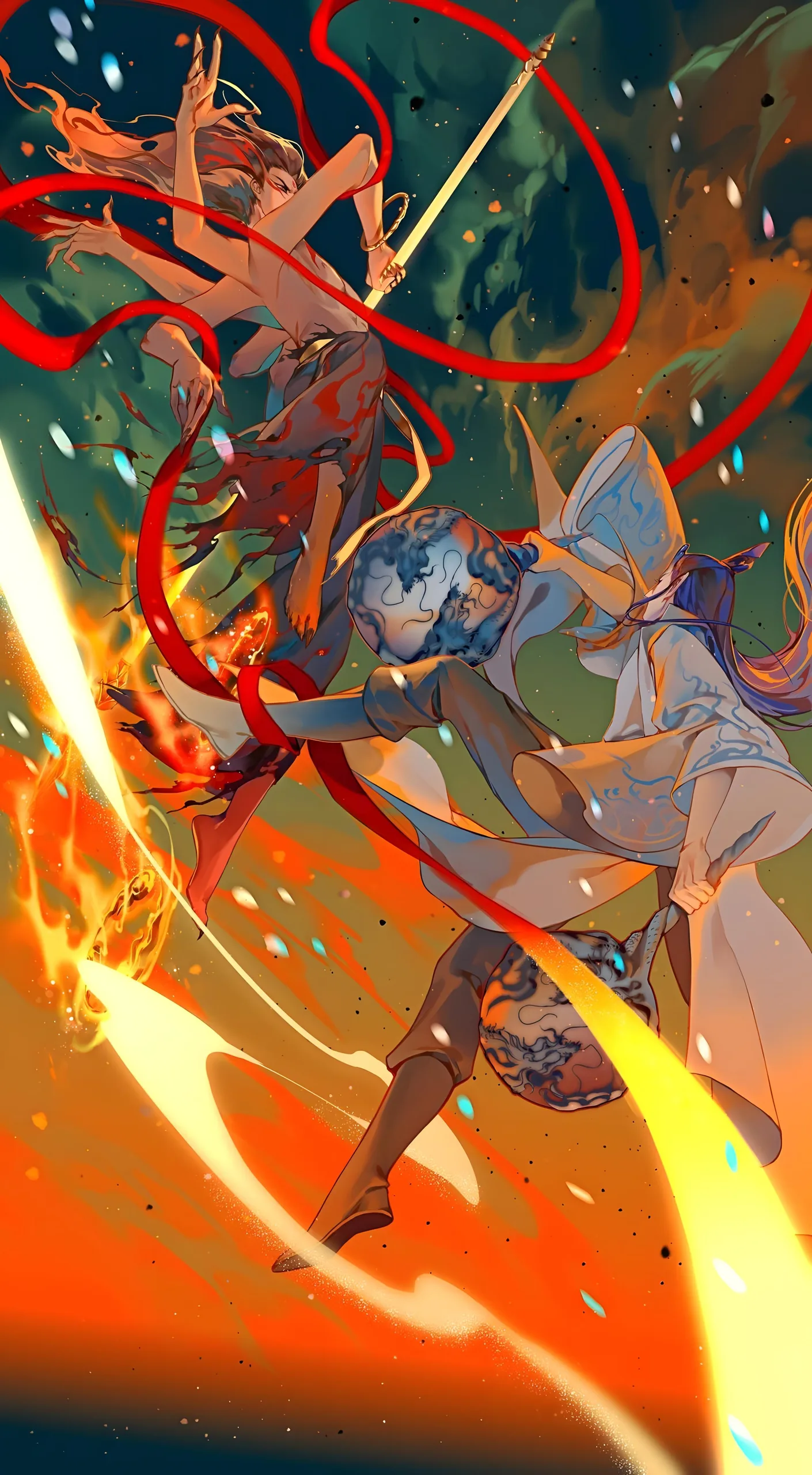 Ne Zha Phone Wallpaper - Ne Zha 6K phone wallpaper