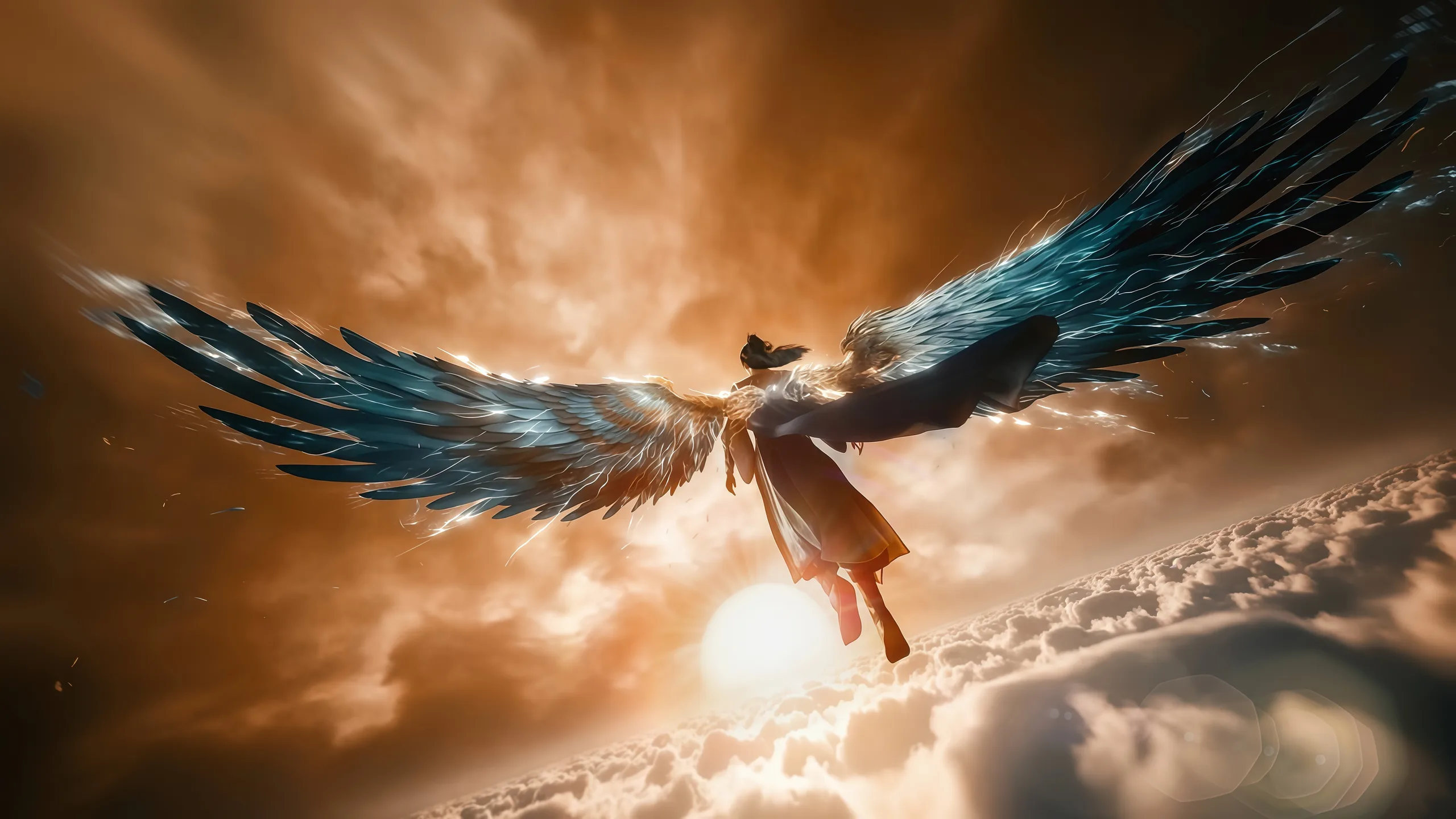 Mortal's Journey Desktop Wallpaper 4K Desktop Wallpaper from A Record of a Mortal's Journey to Immortality