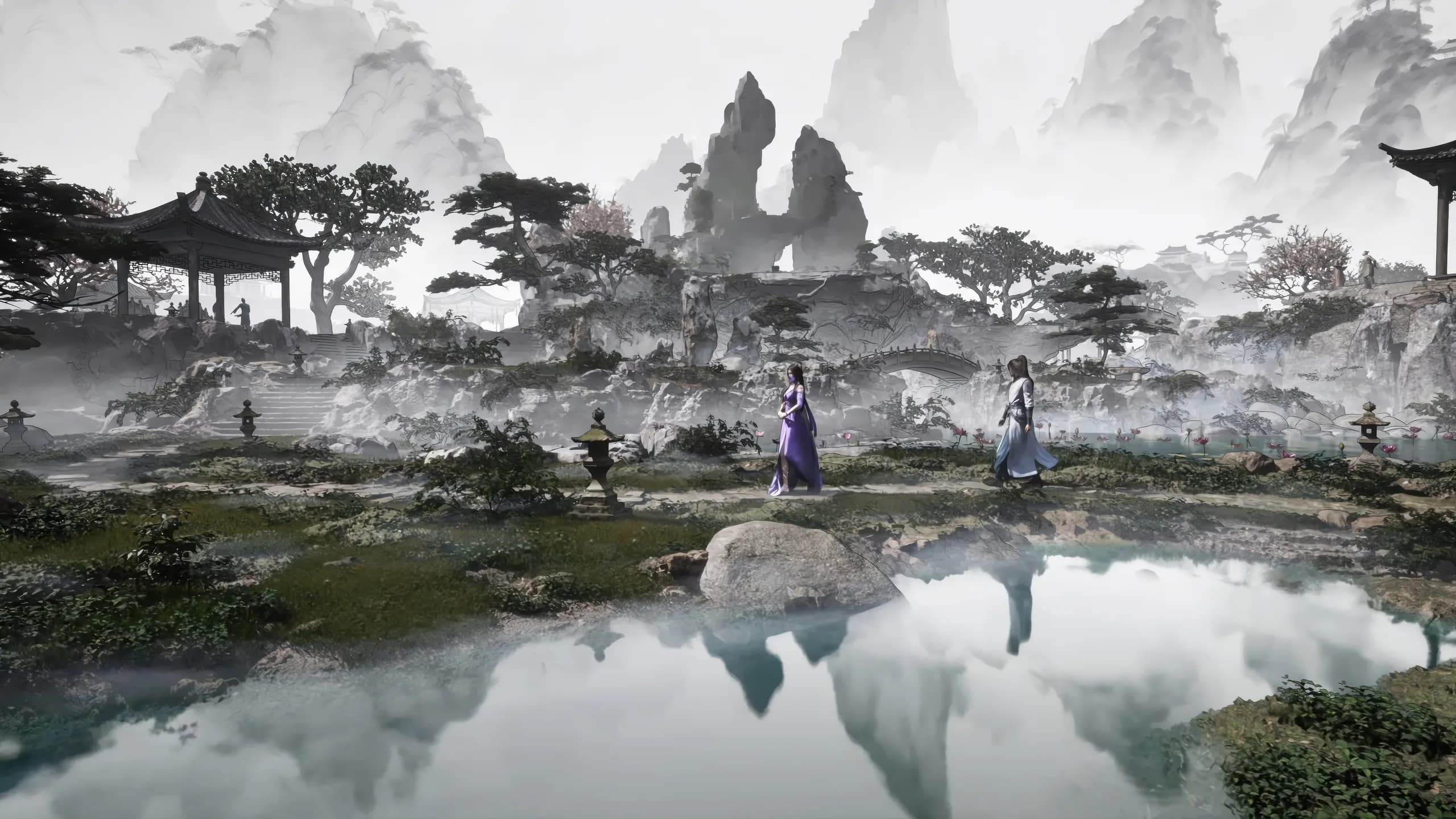 Mortal's Journey Desktop Wallpaper - A Record of a Mortal's Journey to Immortality 4K desktop wallpaper