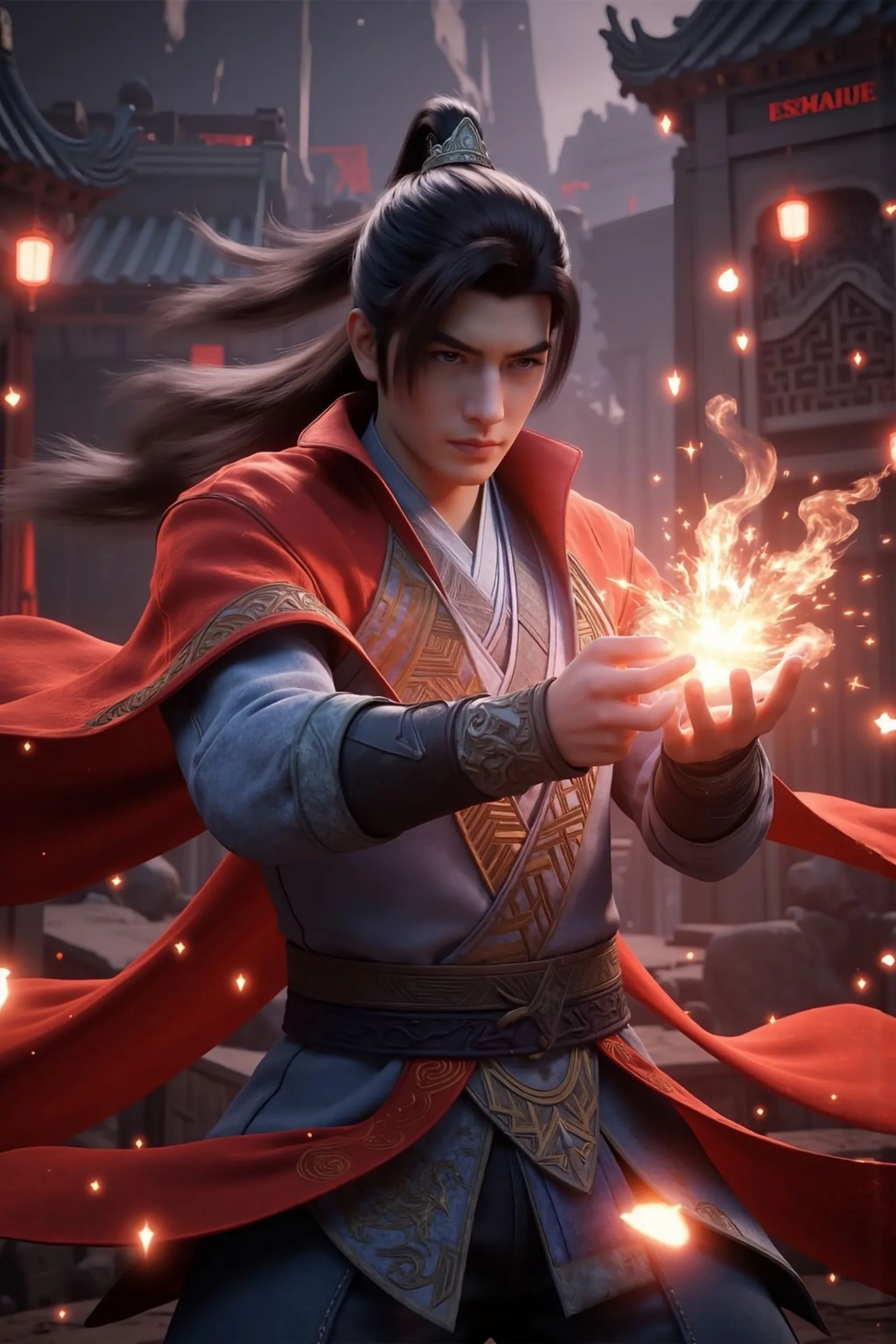 Mortal's Journey Phone Wallpaper - A Record of a Mortal's Journey to Immortality 6K phone wallpaper