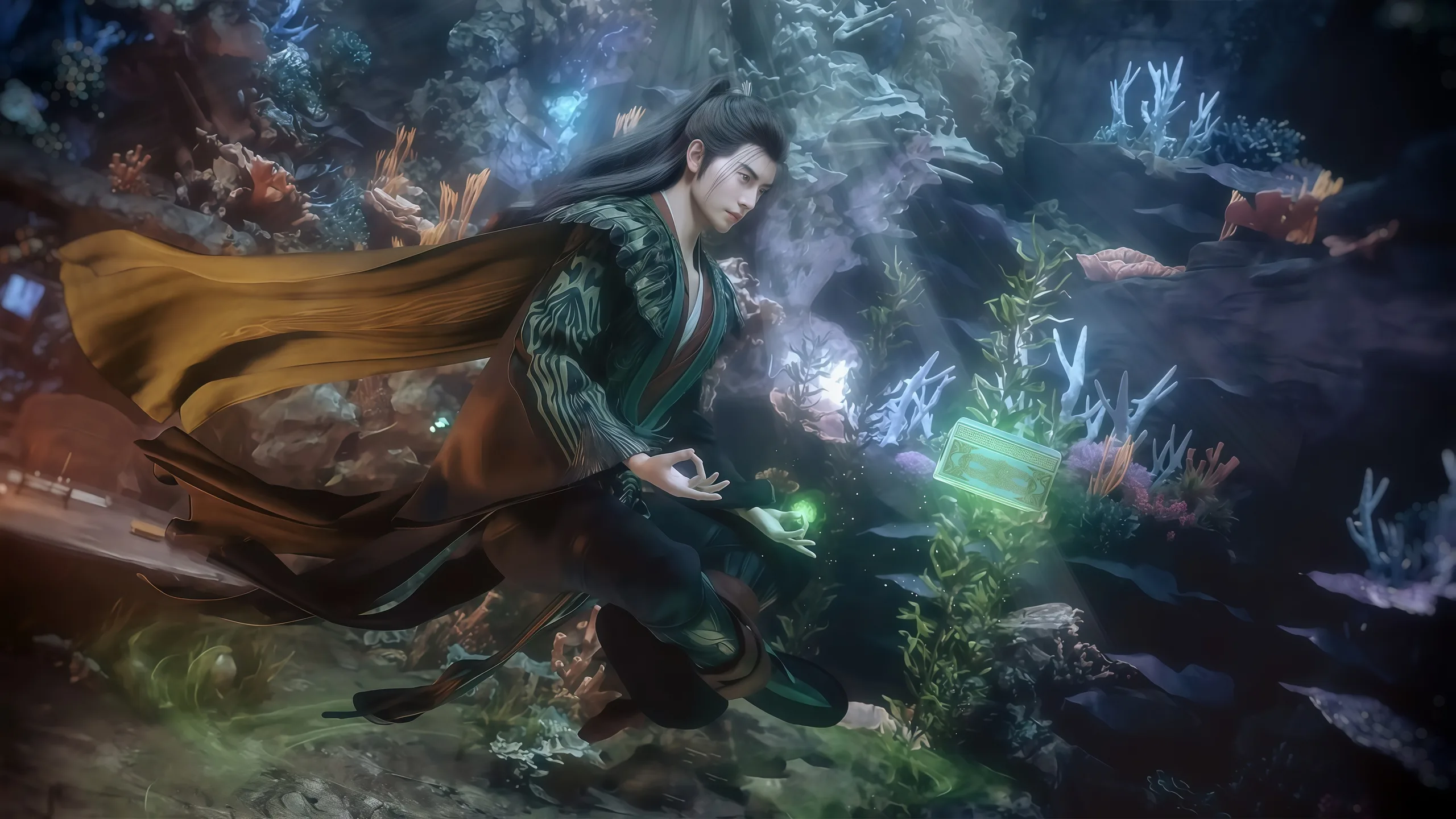 Mortal's Journey Desktop Wallpaper 4K Desktop Wallpaper from A Record of a Mortal's Journey to Immortality