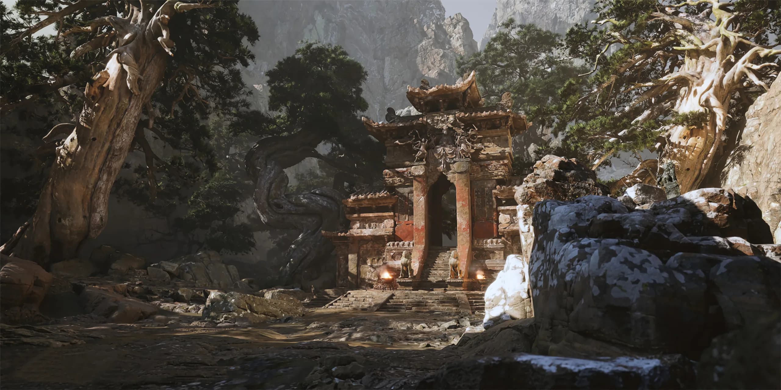 Black Myth Desktop Wallpaper - Black Myth: Wukong 8K desktop wallpaper