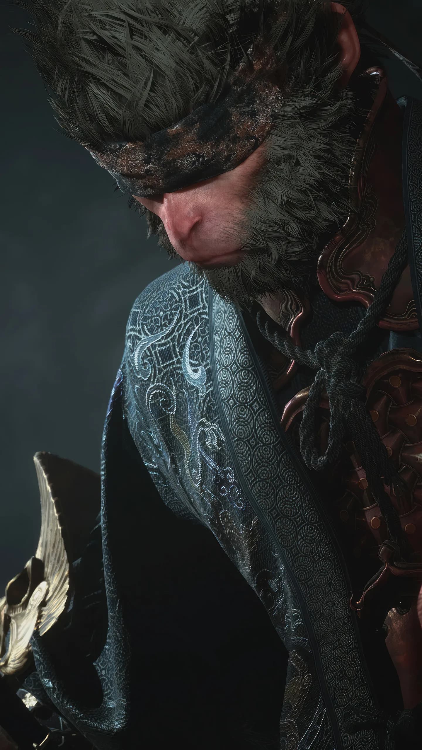 Black Myth: Wukong Mythic Warrior Portrait 03 - Black Myth: Wukong 4K phone wallpaper