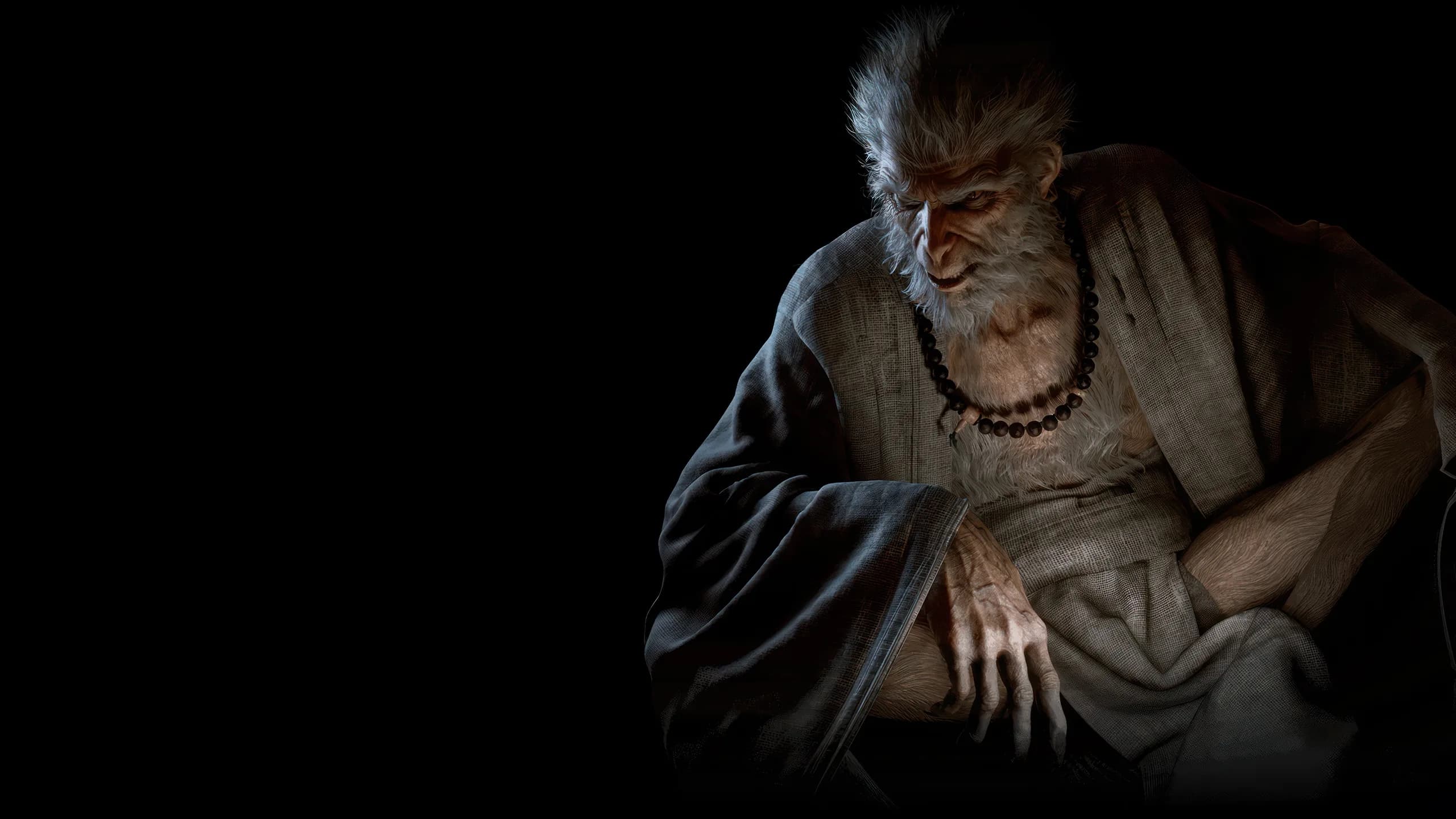 Black Myth: Wukong Mythic Action Scene 04 4K Desktop Wallpaper from Black Myth: Wukong