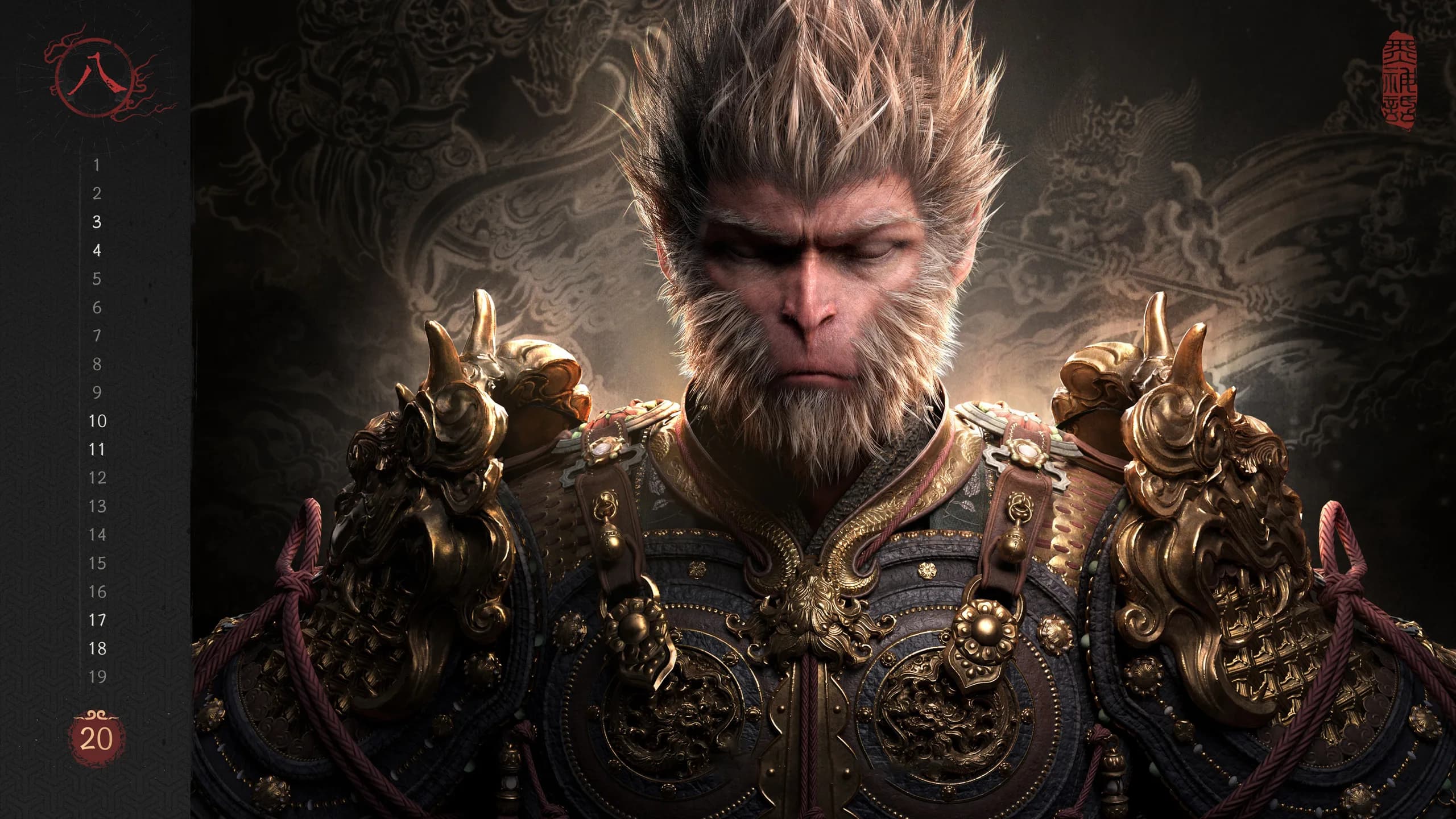 Black Myth Desktop Wallpaper - Black Myth: Wukong 4K desktop wallpaper