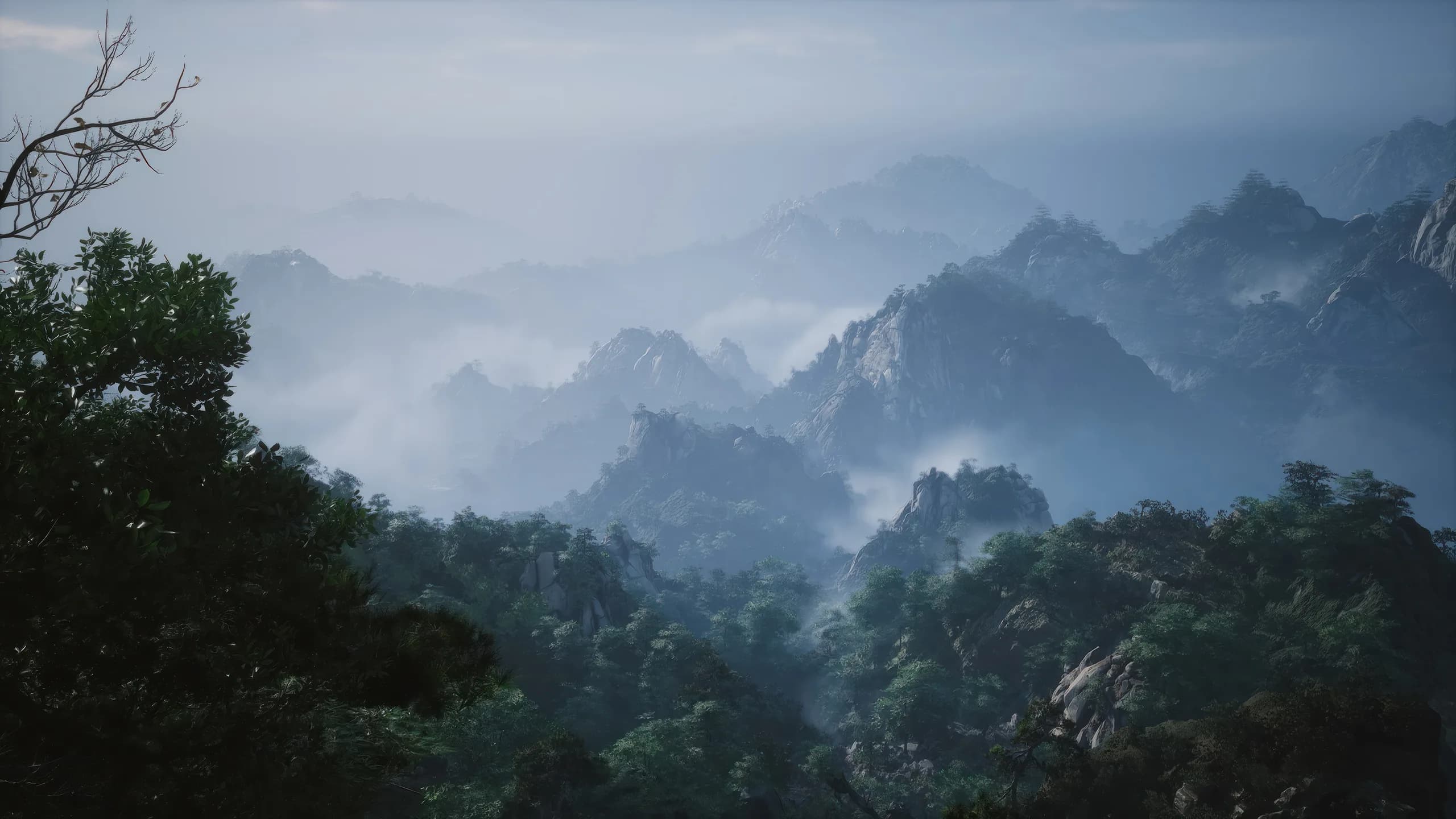 Black Myth: Wukong Mythic Action Scene 06 4K Desktop Wallpaper from Black Myth: Wukong