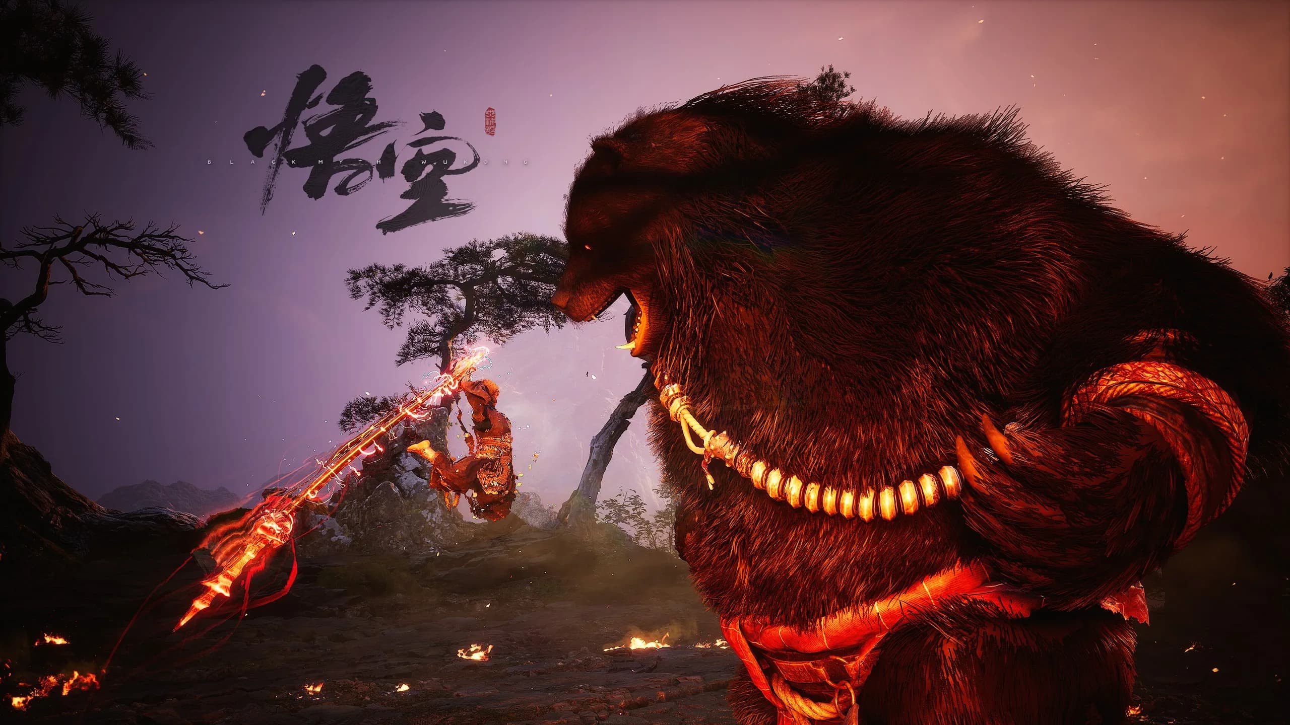 Black Myth Desktop Wallpaper - Black Myth: Wukong 2K desktop wallpaper