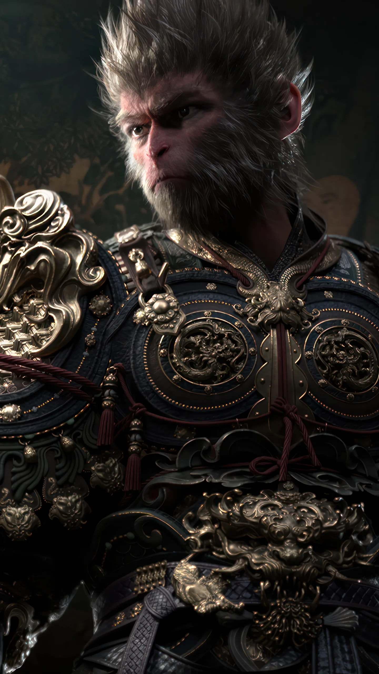 Black Myth Phone Wallpaper - Black Myth: Wukong 4K phone wallpaper