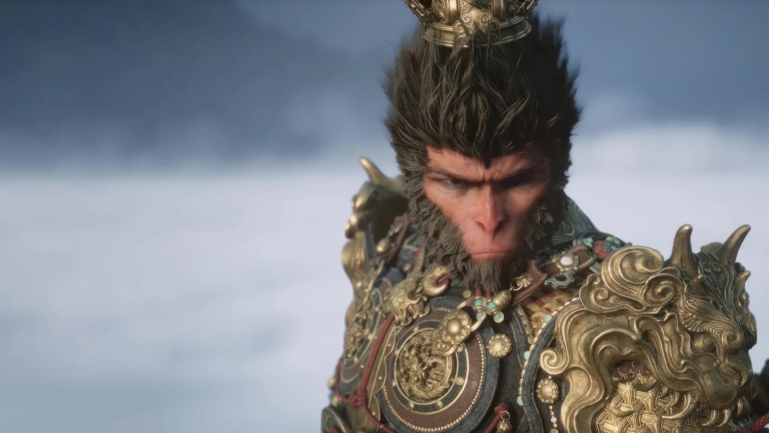 Black Myth Desktop Wallpaper 4K Desktop Wallpaper from Black Myth: Wukong