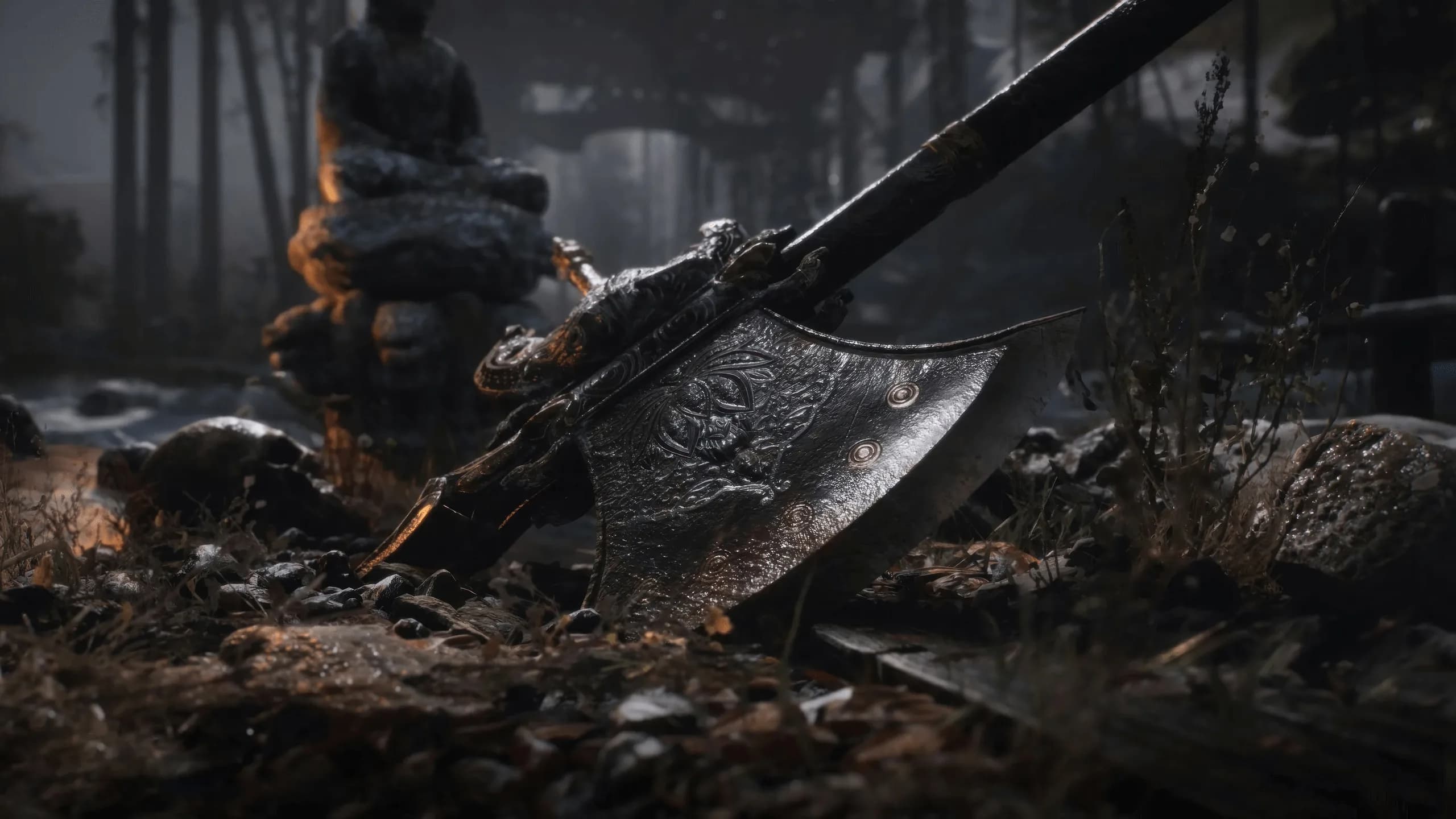 Black Myth Desktop Wallpaper 4K Desktop Wallpaper from Black Myth: Wukong