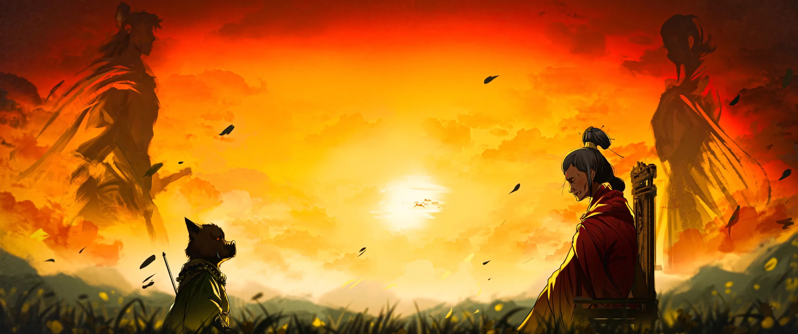 Black Myth Desktop Wallpaper - Black Myth: Wukong 2K desktop wallpaper