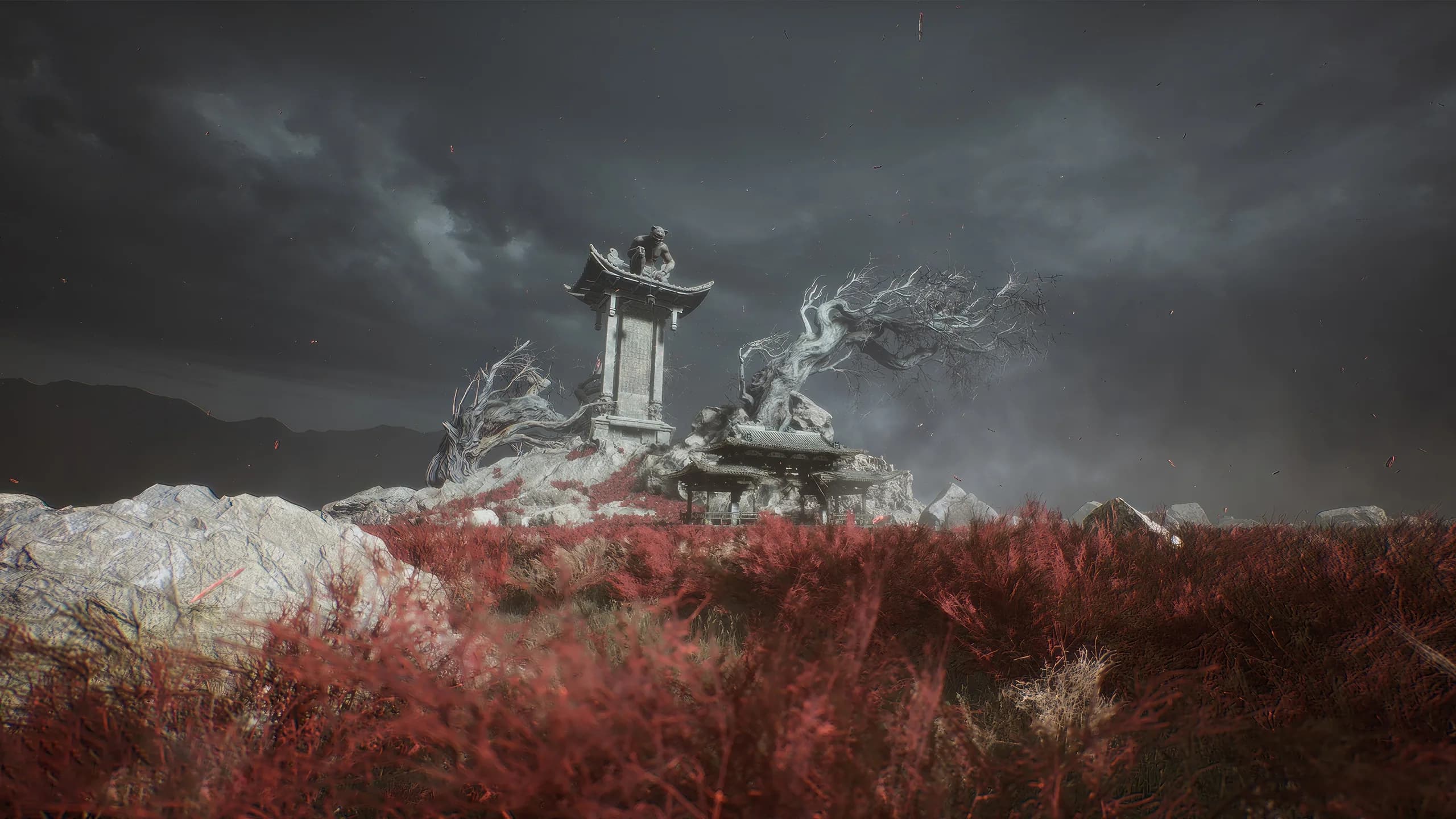 Black Myth Desktop Wallpaper 4K Desktop Wallpaper from Black Myth: Wukong
