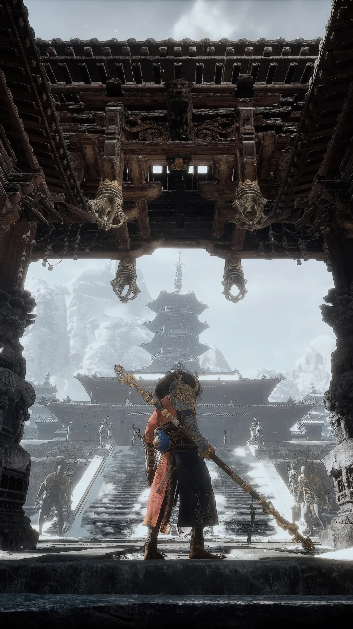 Black Myth Phone Wallpaper - Black Myth: Wukong 4K phone wallpaper