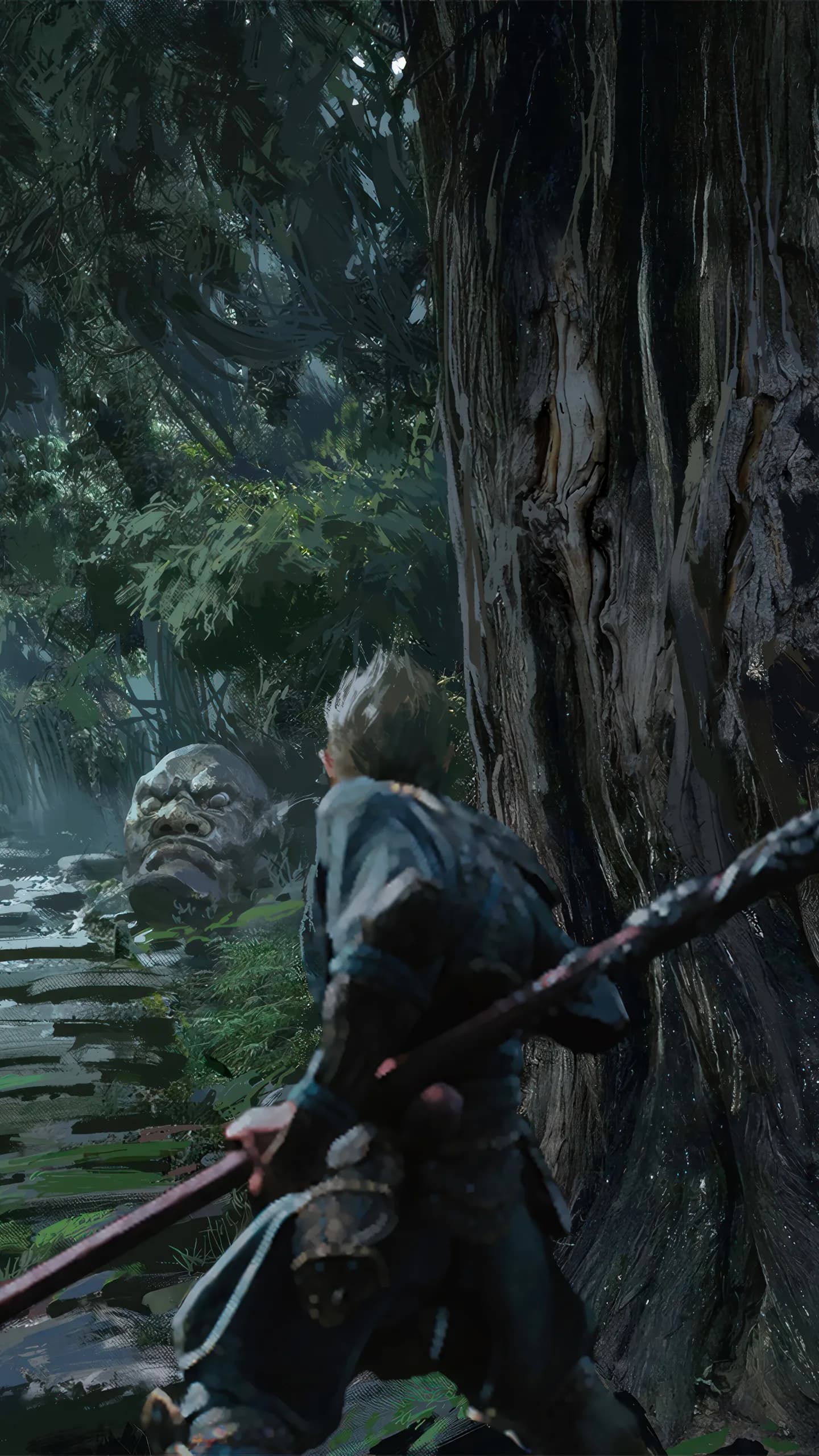 Black Myth Phone Wallpaper - Black Myth: Wukong 4K phone wallpaper
