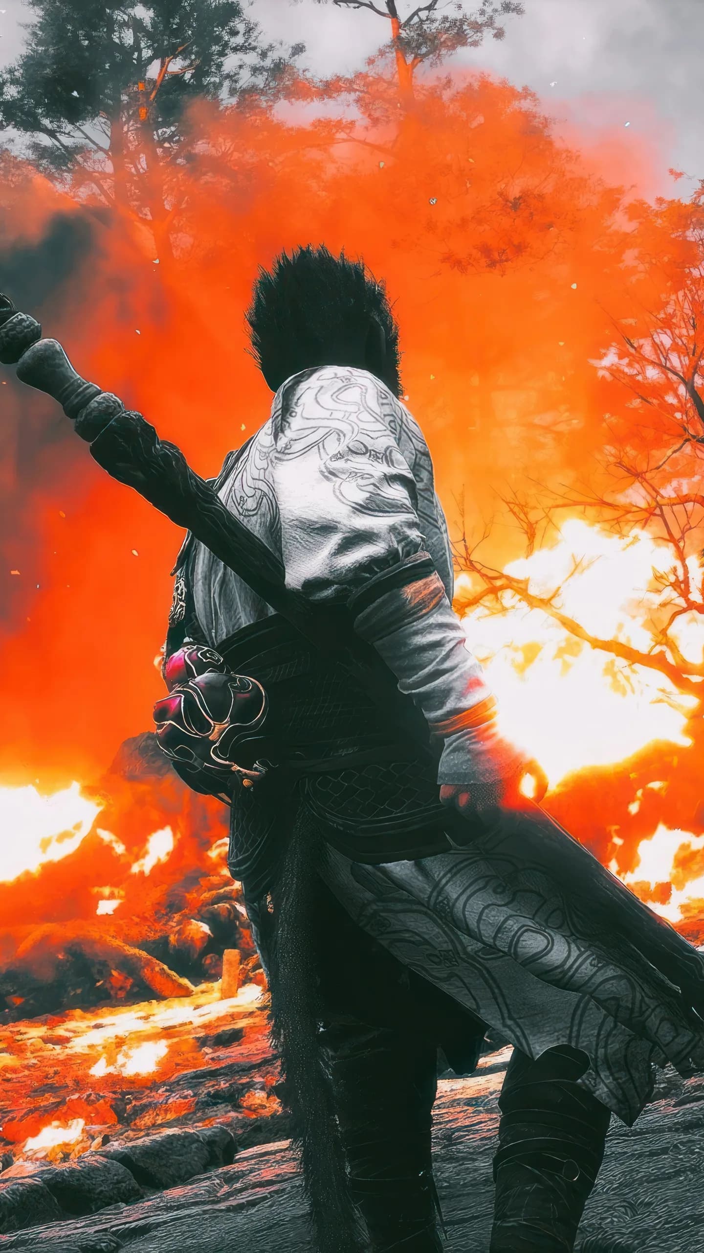Black Myth Phone Wallpaper - Black Myth: Wukong 4K phone wallpaper