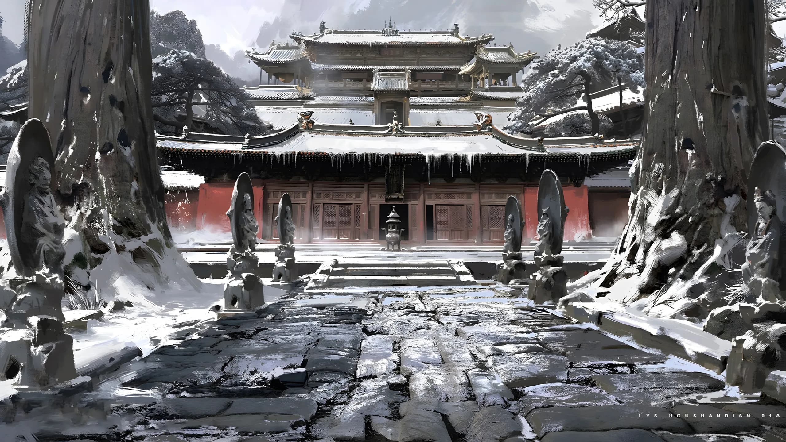 Black Myth Desktop Wallpaper - Black Myth: Wukong 2K desktop wallpaper