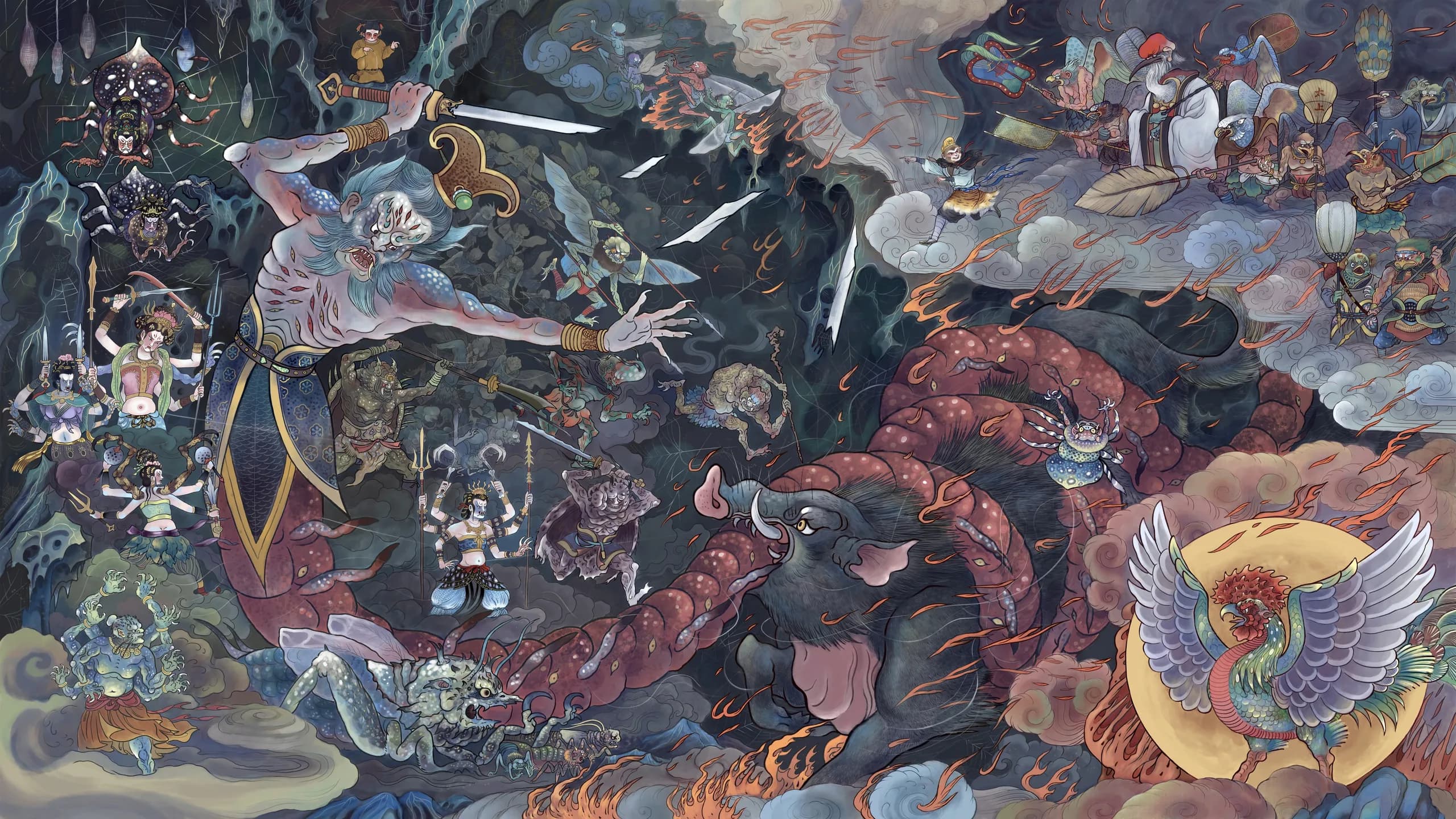 Black Myth Desktop Wallpaper 4K Desktop Wallpaper from Black Myth: Wukong