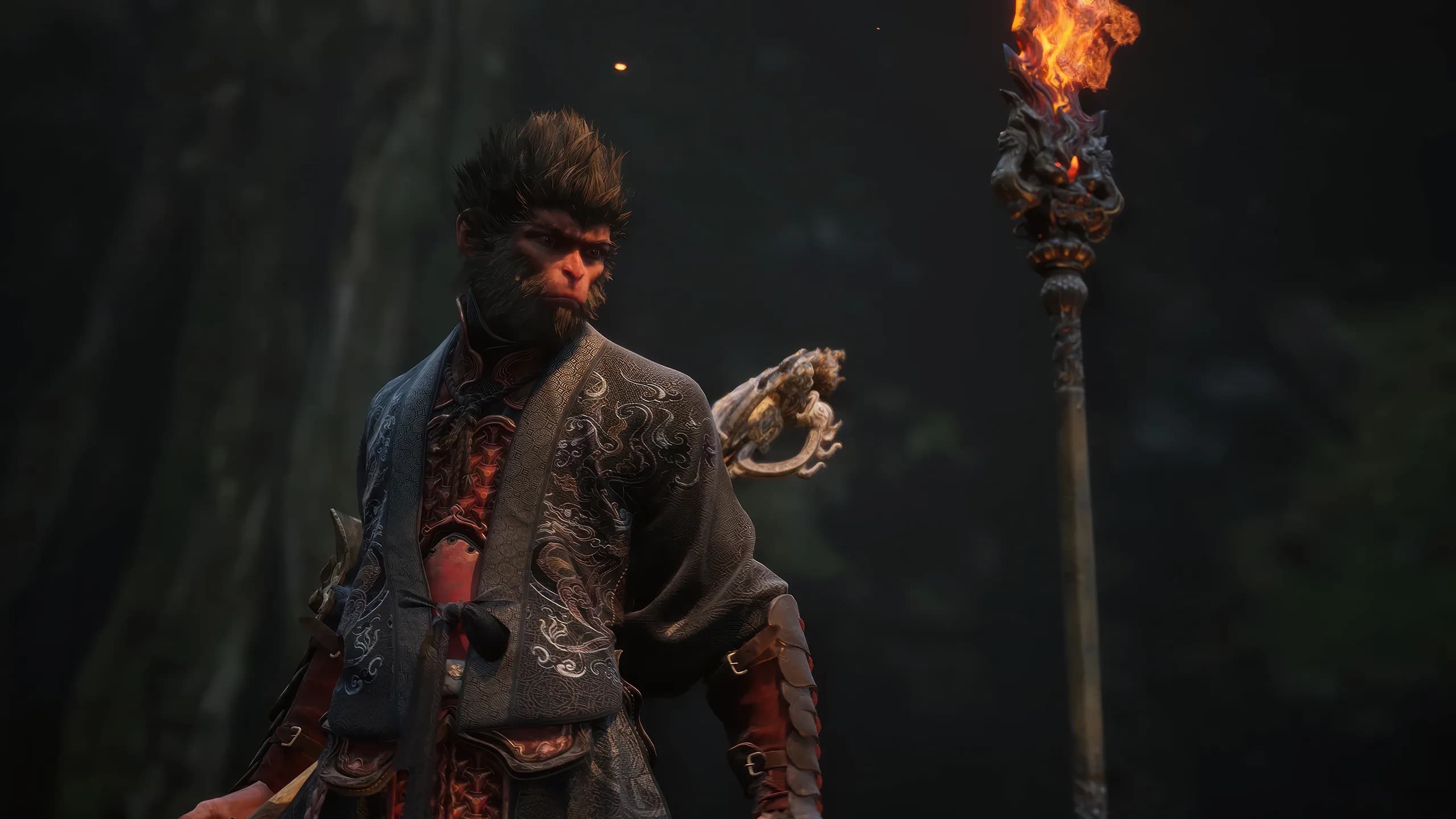 Black Myth Desktop Wallpaper 4K Desktop Wallpaper from Black Myth: Wukong