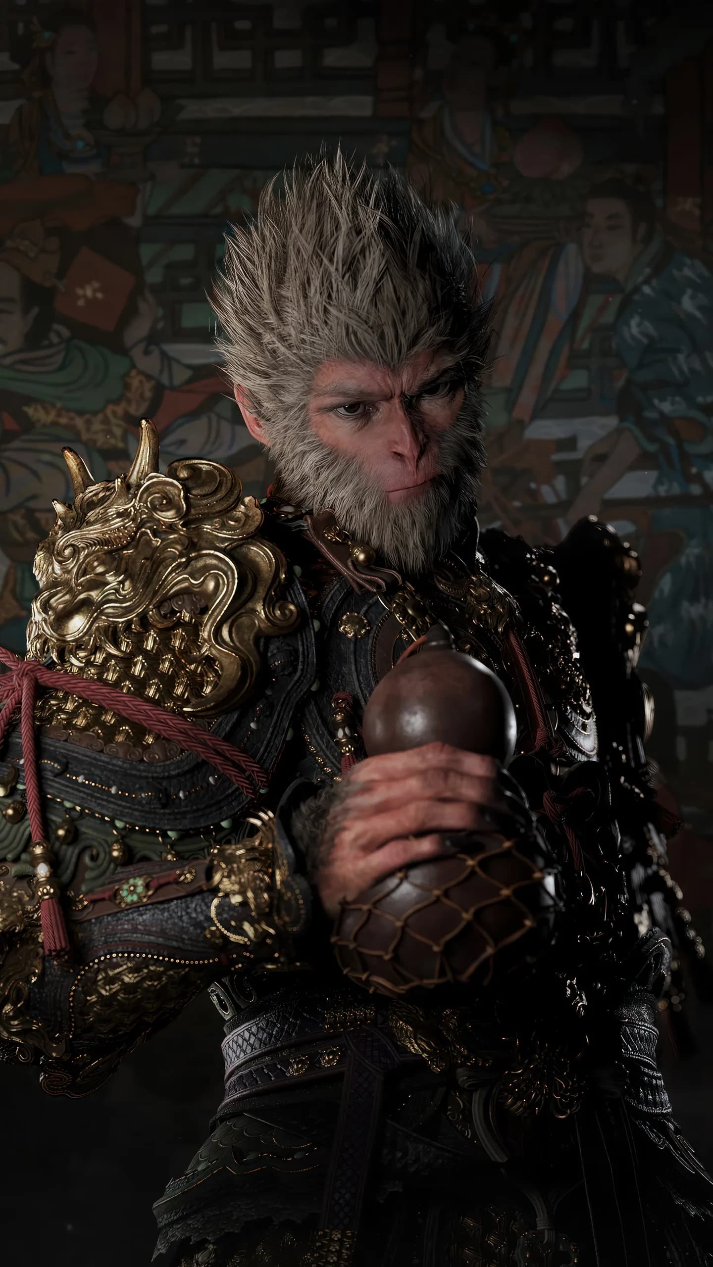 Black Myth Phone Wallpaper - Black Myth: Wukong 4K phone wallpaper