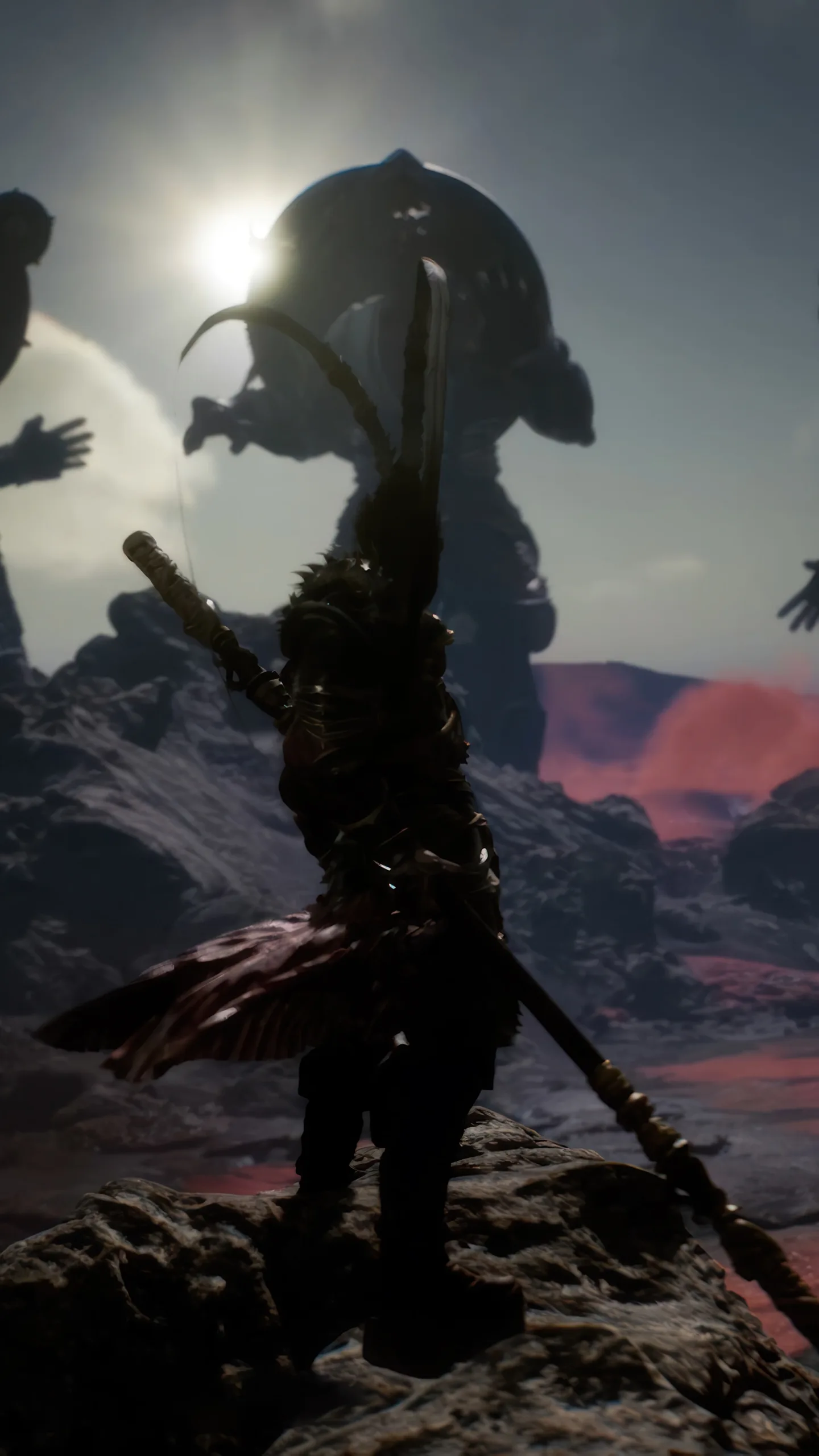 Black Myth Phone Wallpaper 4K Phone Wallpaper from Black Myth: Wukong