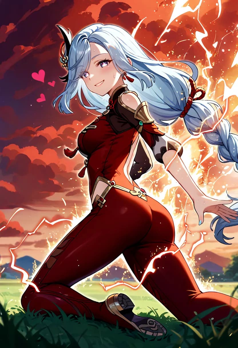 Shenhe Phone Wallpaper - Genshin Impact FHD phone wallpaper