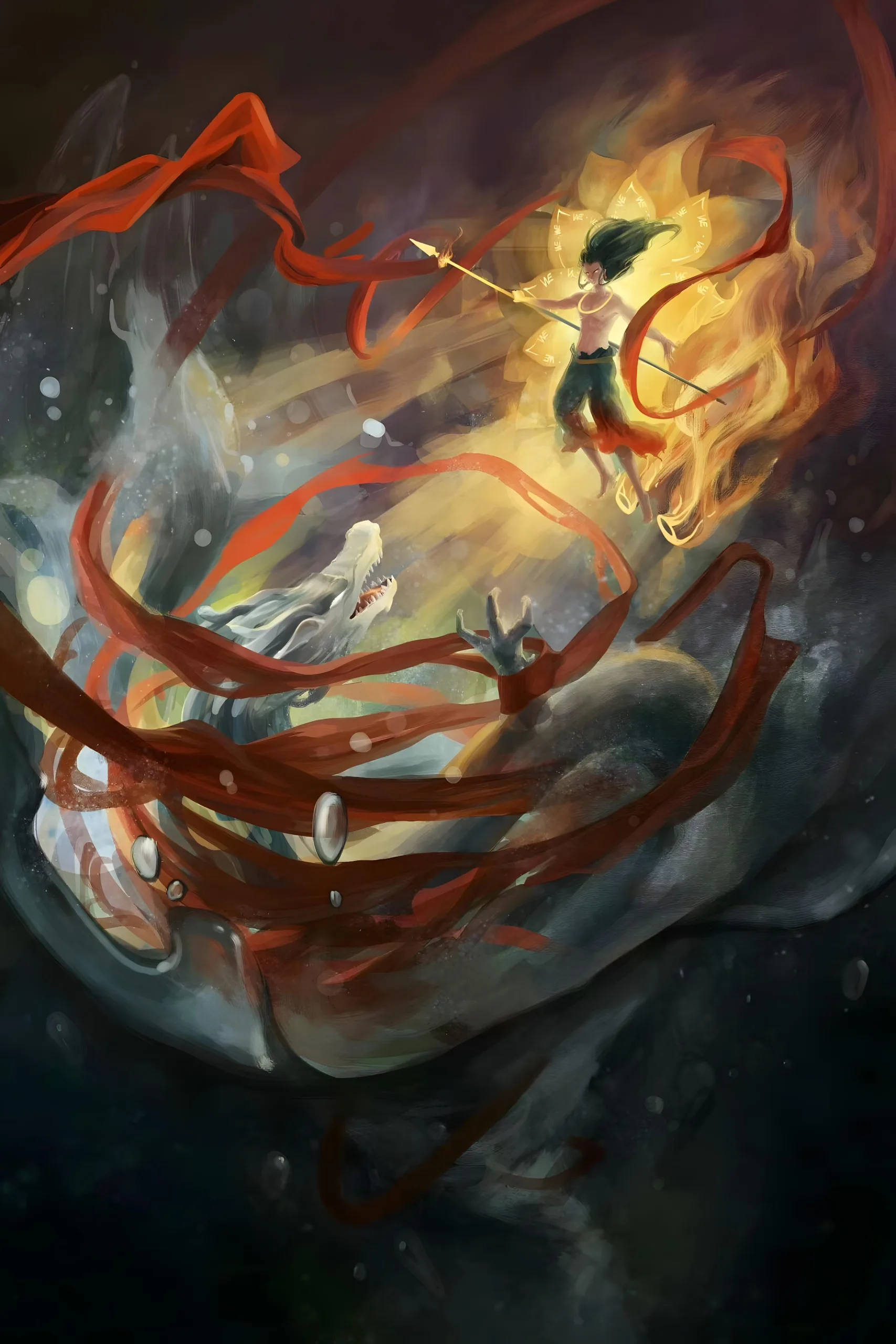Ne Zha Phone Wallpaper - Ne Zha 4K phone wallpaper